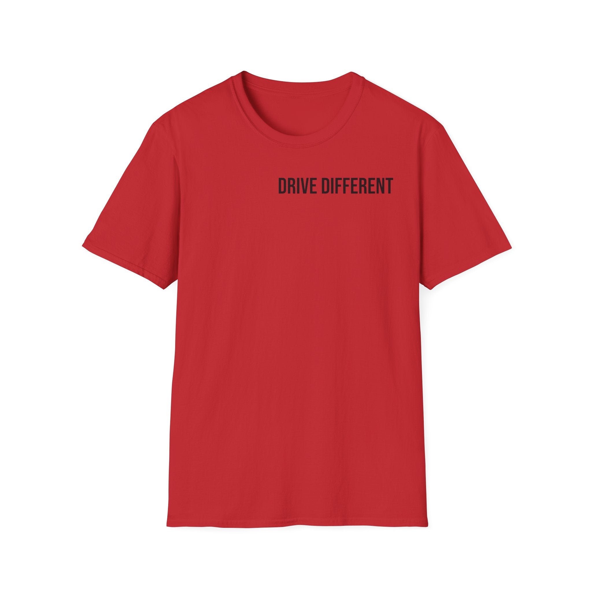 Drive Different T-Shirt — Minimalist Motivational Graphic Tee