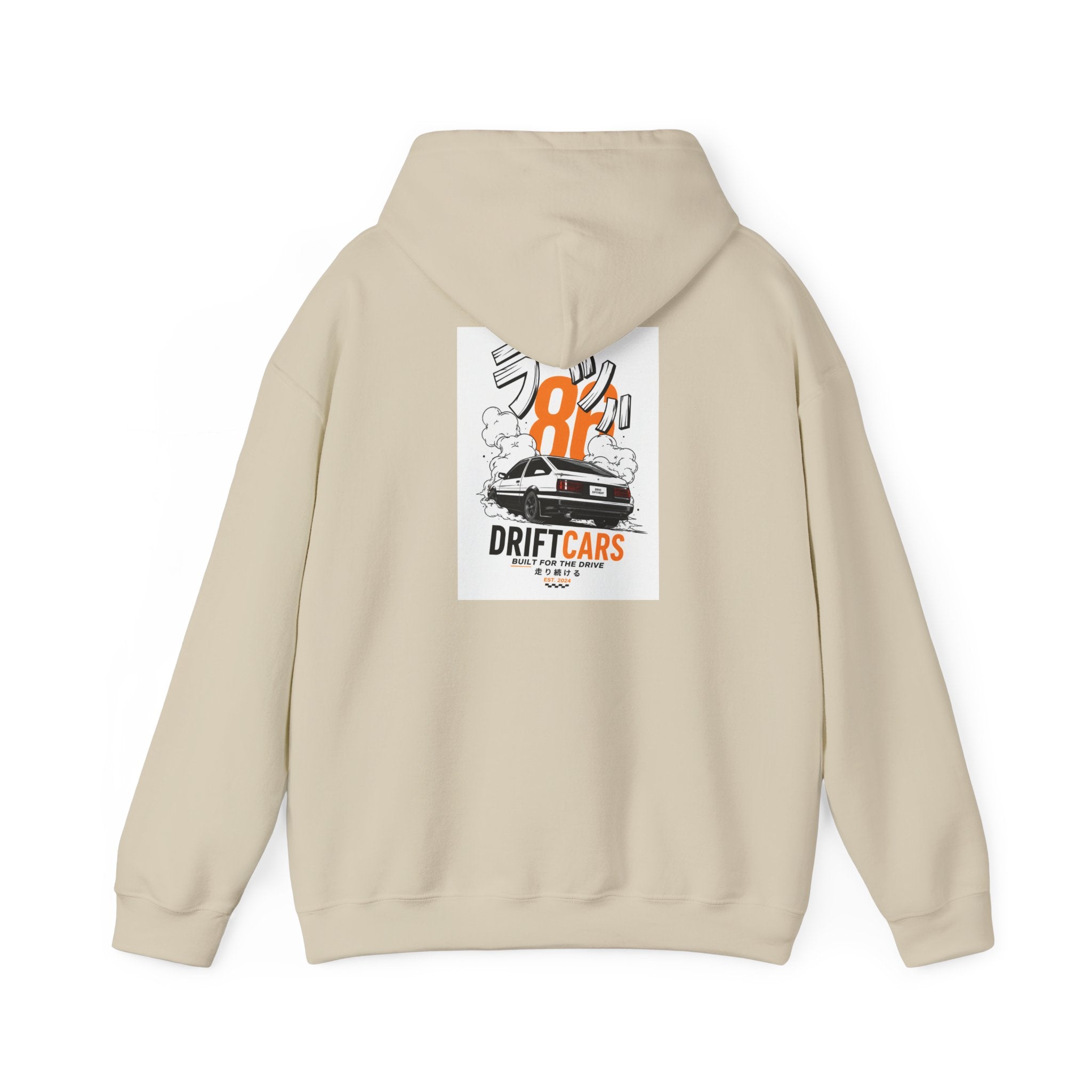 Drive Different Hoodie — 'Drift Cars' Vintage Racing Graphic Pullover