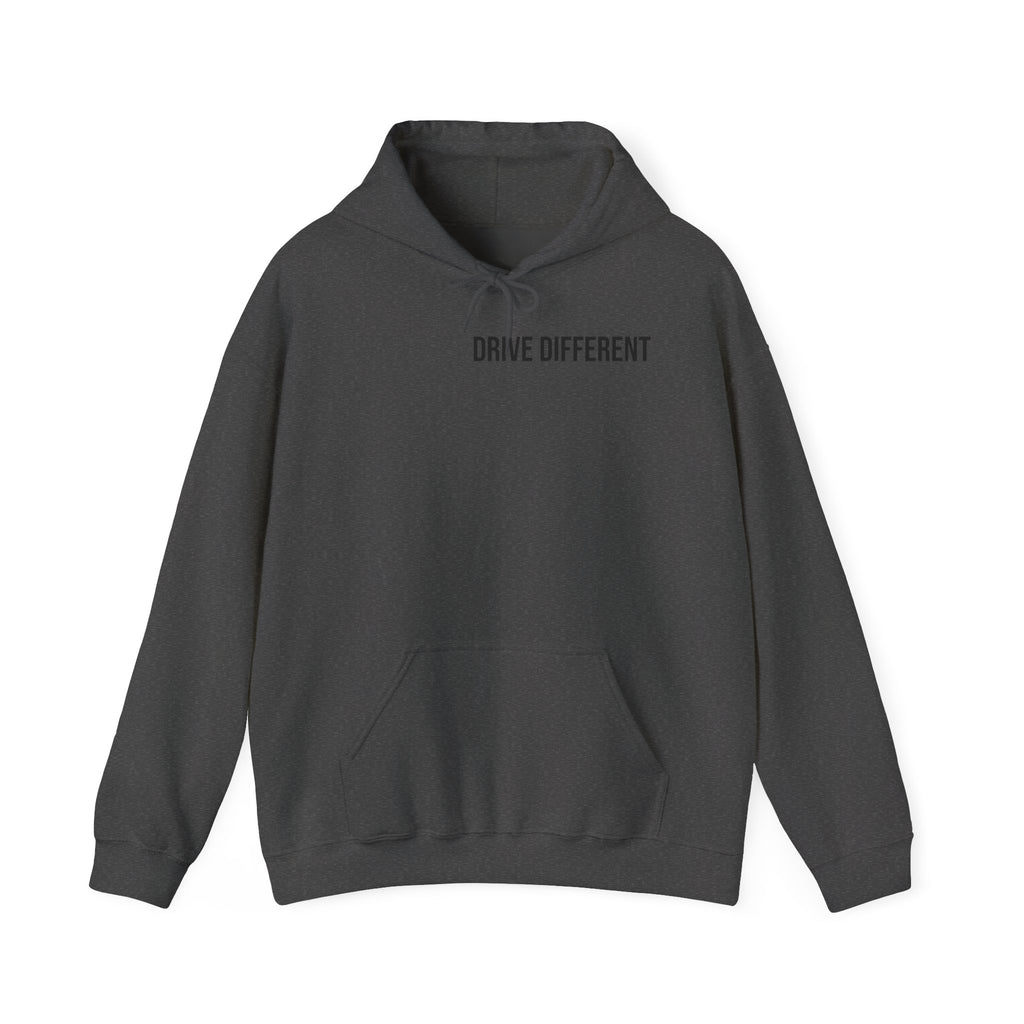Drive Different Hoodie — 'Drift Cars' Vintage Racing Graphic Pullover