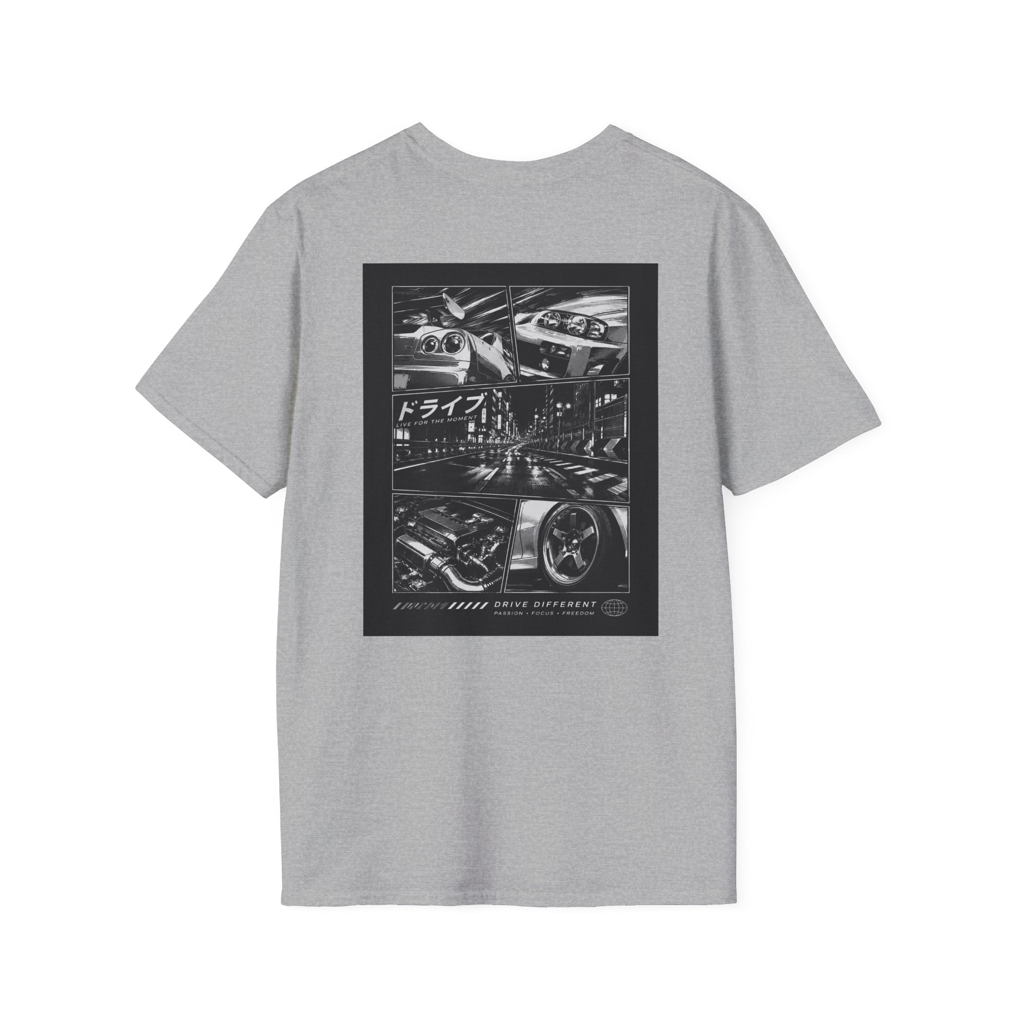 Drive Different T-Shirt — Minimalist Motivational Tee