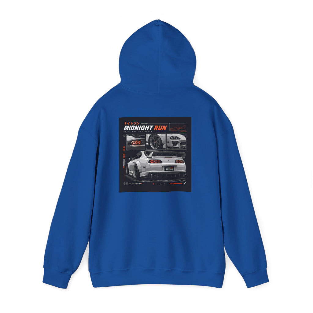 Hoodie — "Drive Different" Racing Graphic Hooded Sweatshirt