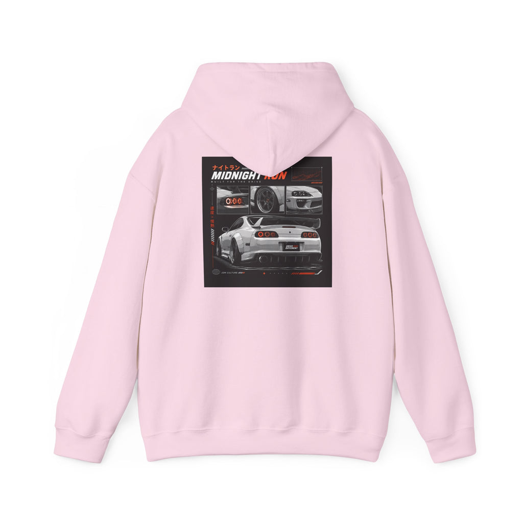 Hoodie — "Drive Different" Racing Graphic Hooded Sweatshirt