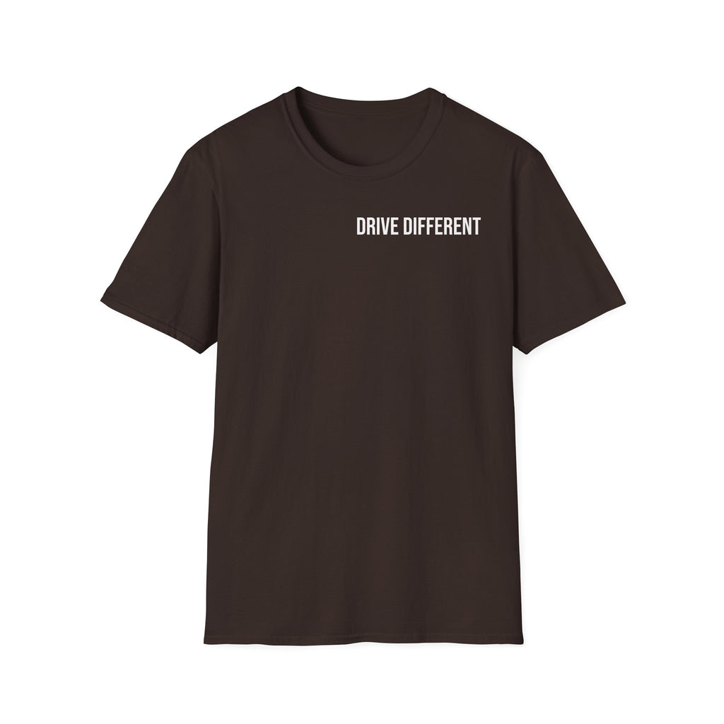 Drive Different T-Shirt — Minimalist Motivational Tee