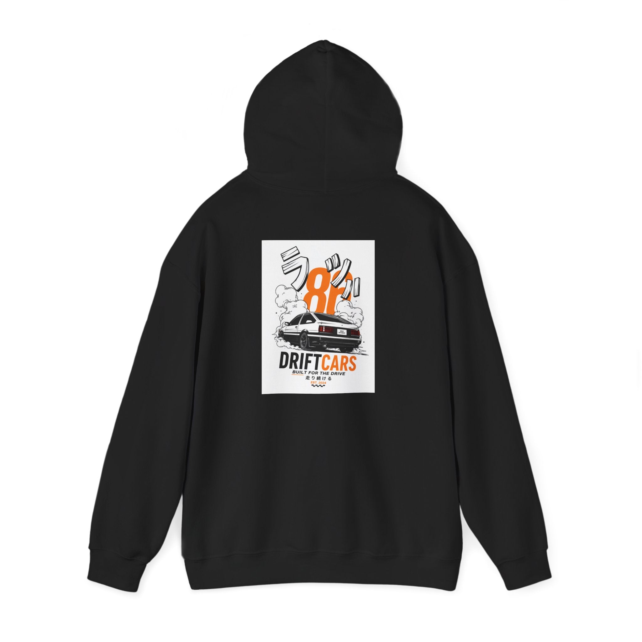 Drive Different Hoodie — 'Drift Cars' Vintage Racing Graphic Pullover