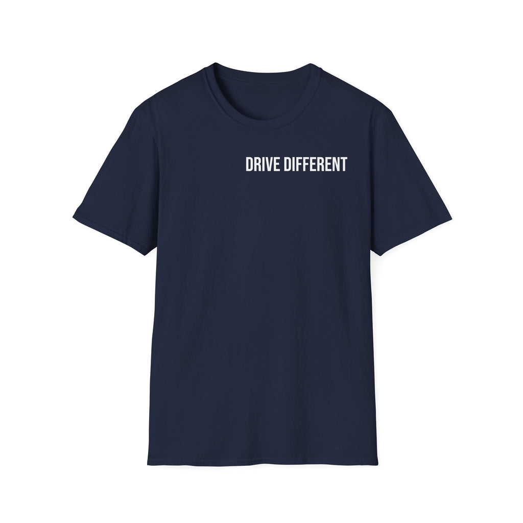 Drive Different T-Shirt — Minimalist Motivational Graphic Tee