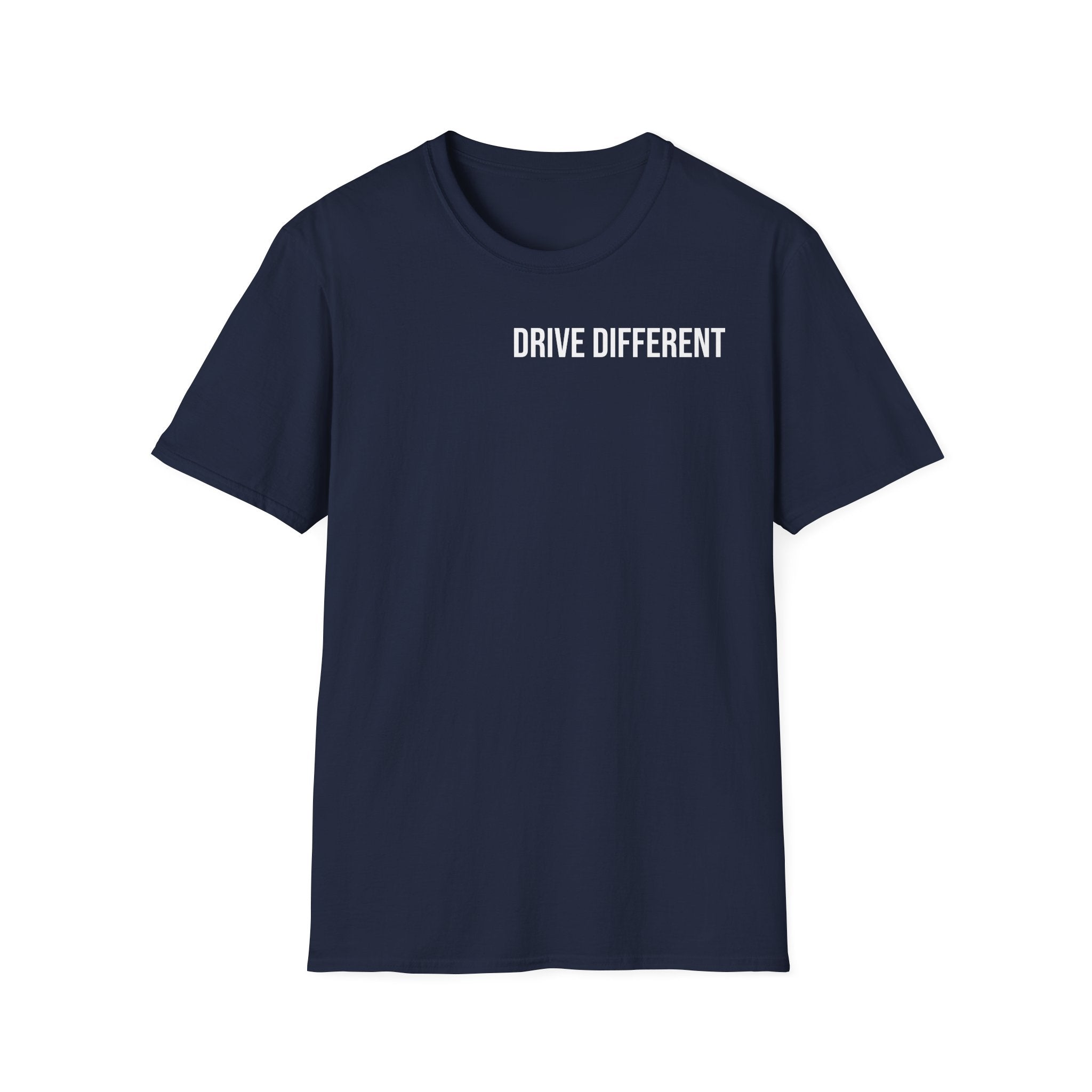 Drive Different T-Shirt — Minimalist Motivational Graphic Tee