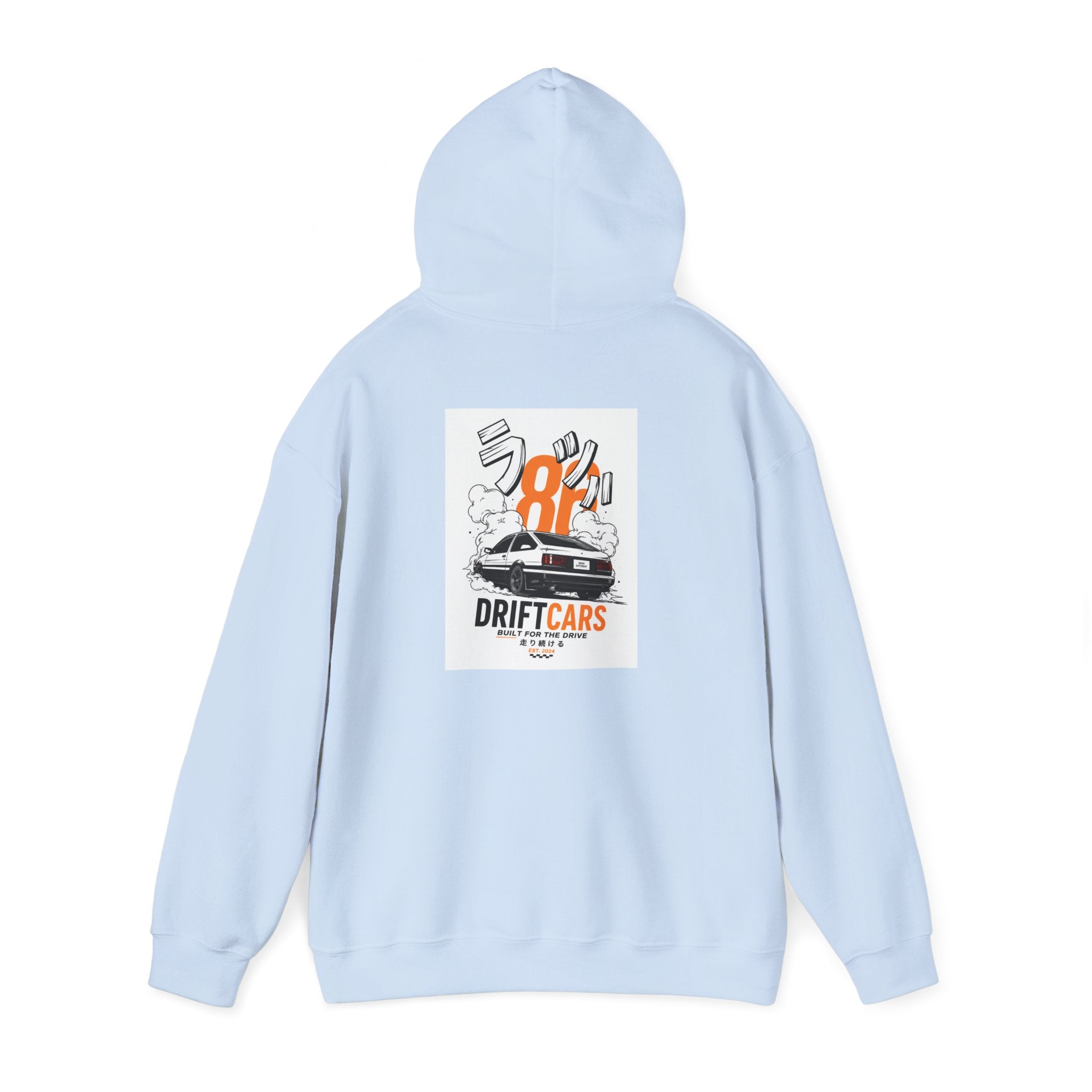 Drive Different Hoodie — 'Drift Cars' Vintage Racing Graphic Pullover