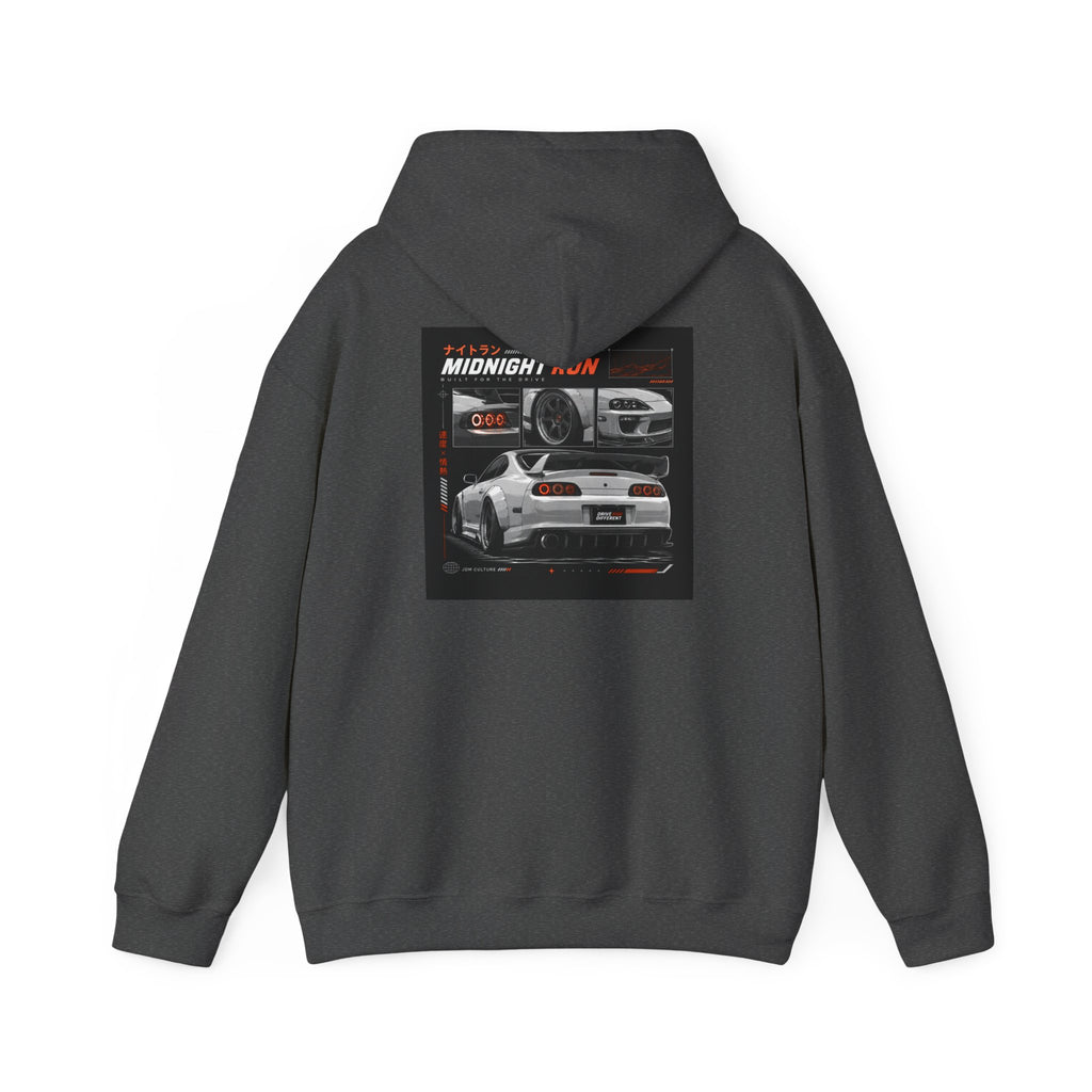 Hoodie — "Drive Different" Racing Graphic Hooded Sweatshirt