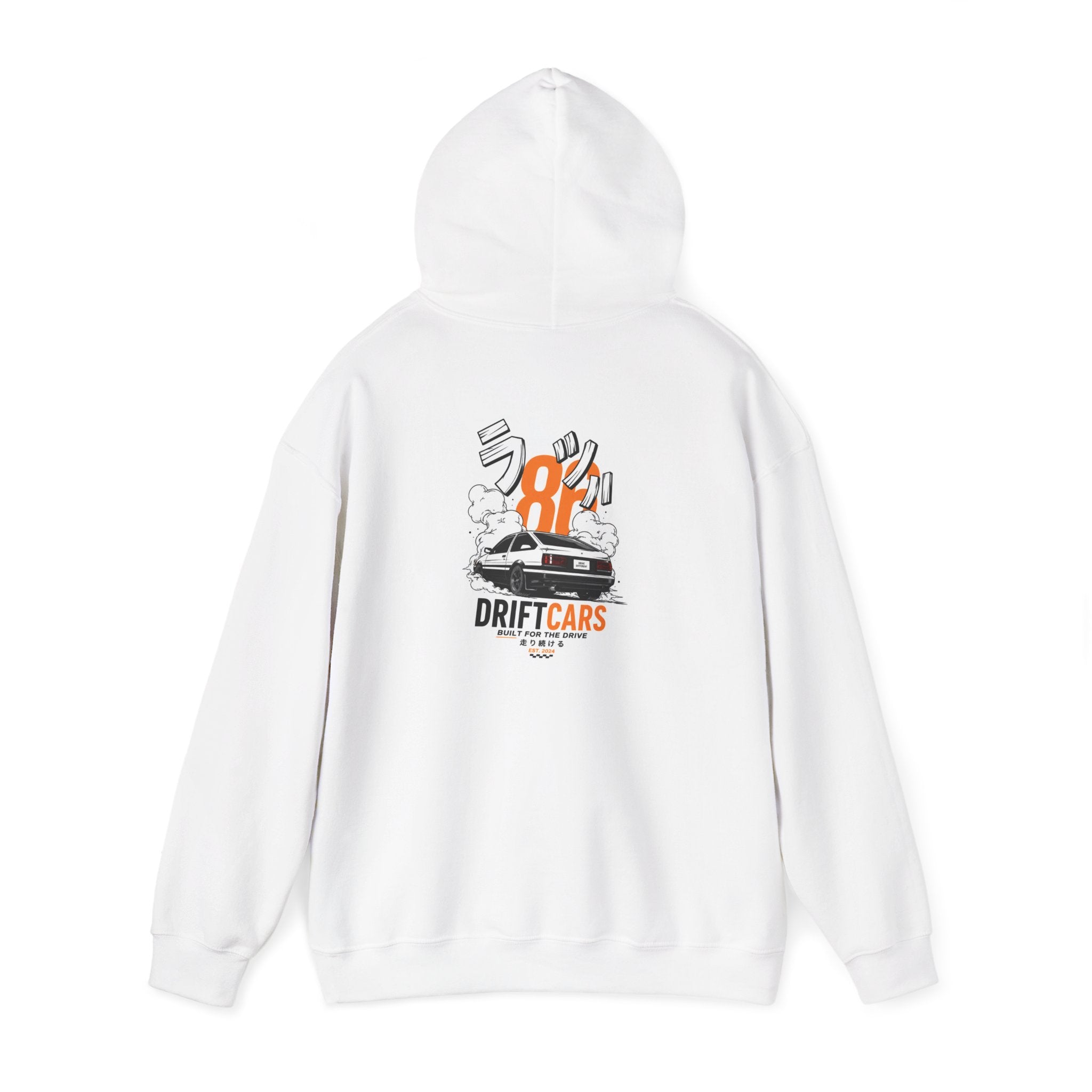 Drive Different Hoodie — 'Drift Cars' Vintage Racing Graphic Pullover
