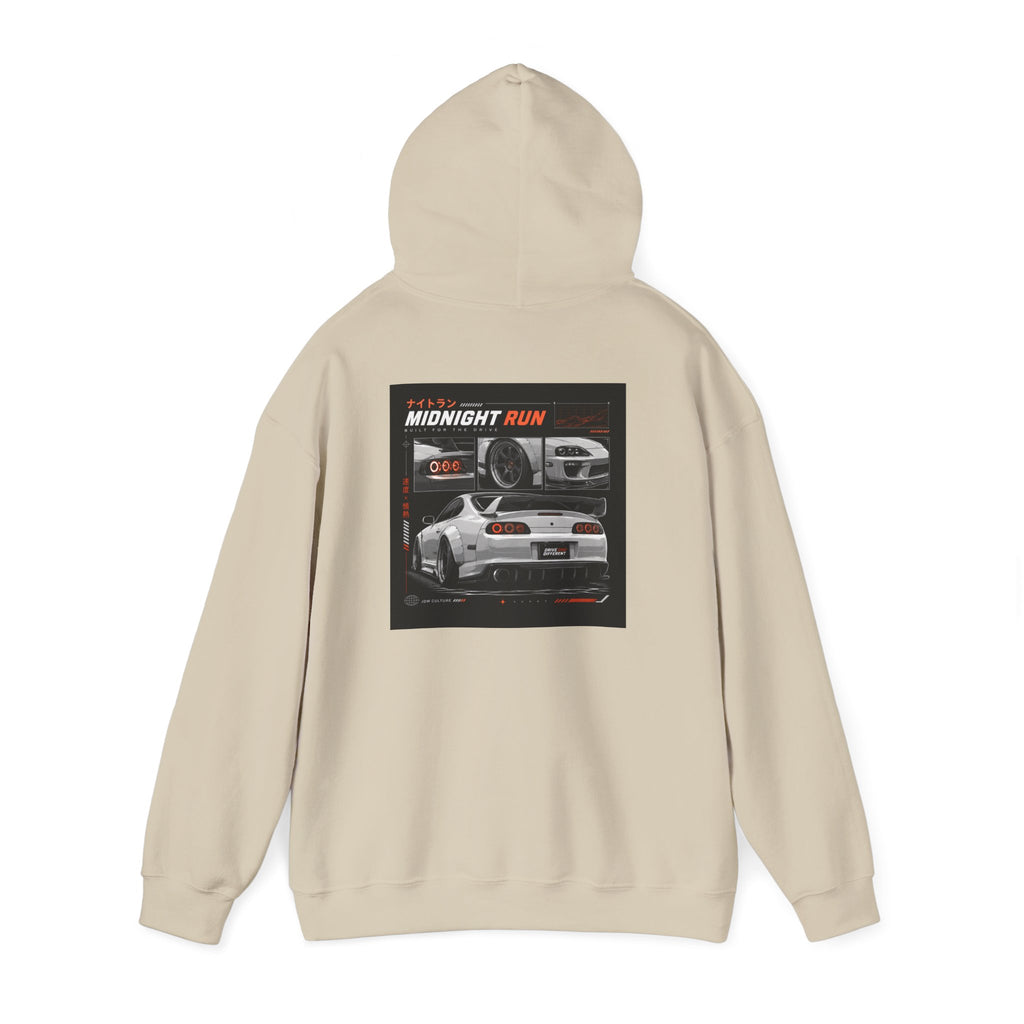 Hoodie — "Drive Different" Racing Graphic Hooded Sweatshirt