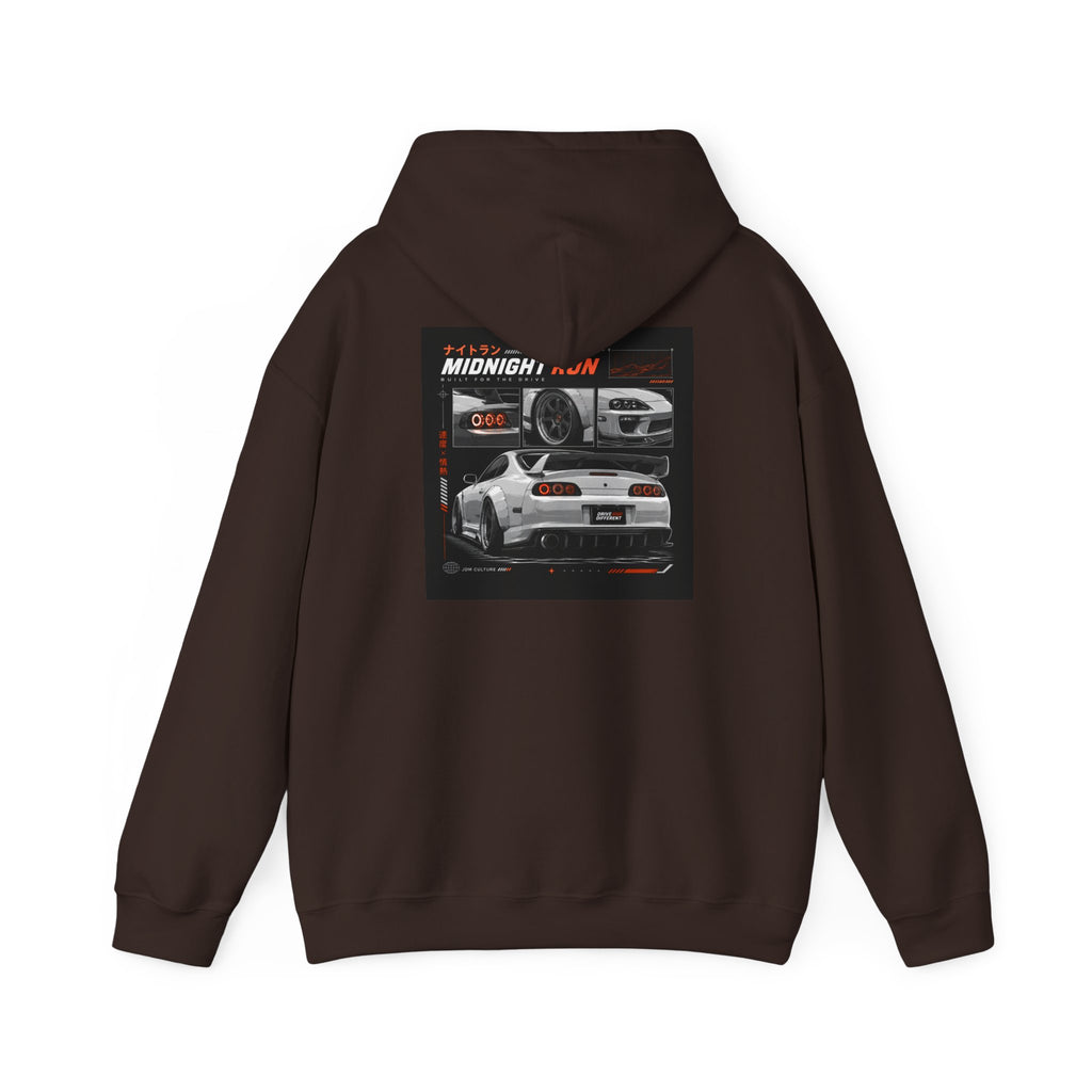 Hoodie — "Drive Different" Racing Graphic Hooded Sweatshirt