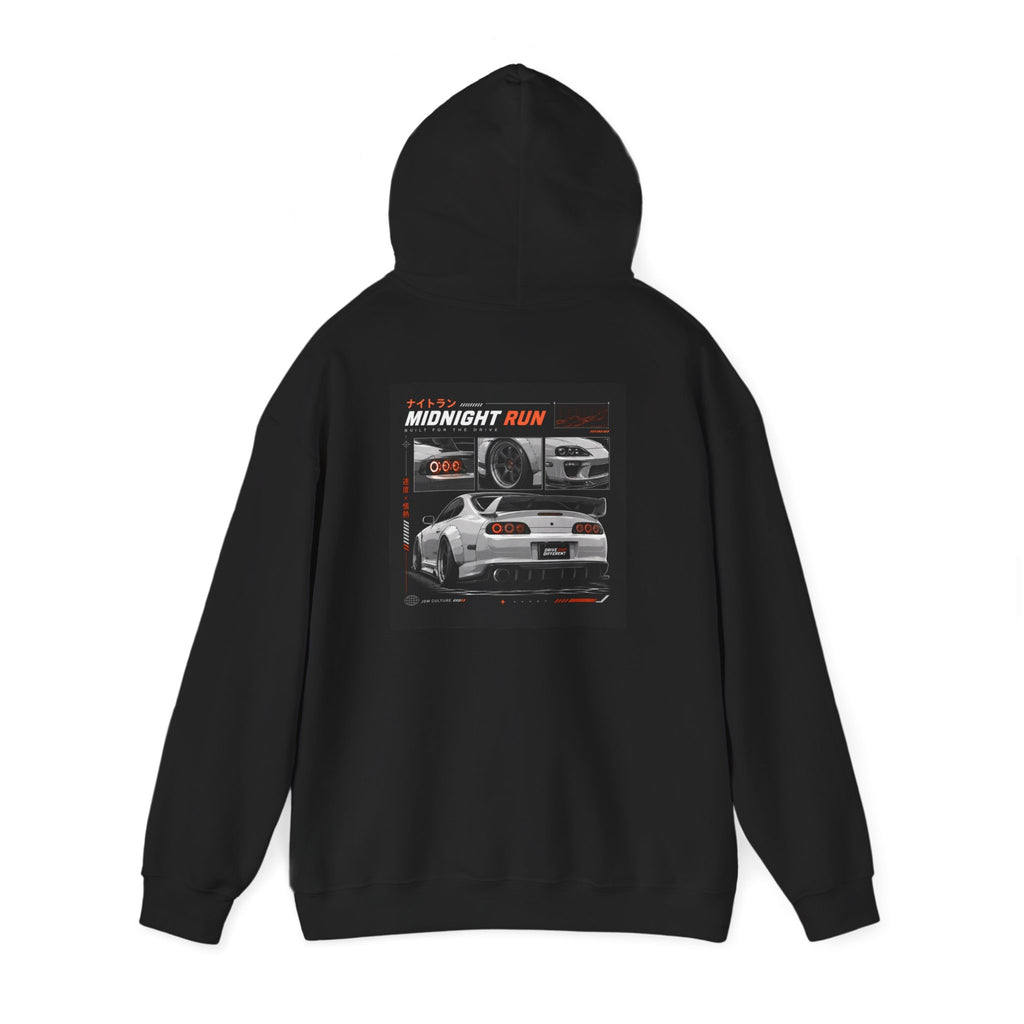 Hoodie — "Drive Different" Racing Graphic Hooded Sweatshirt