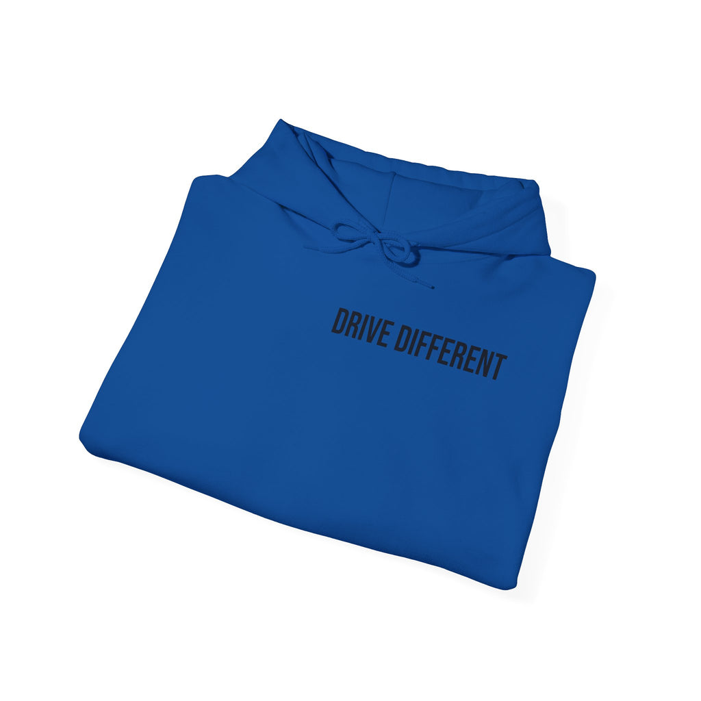 Hoodie — "Drive Different" Racing Graphic Hooded Sweatshirt