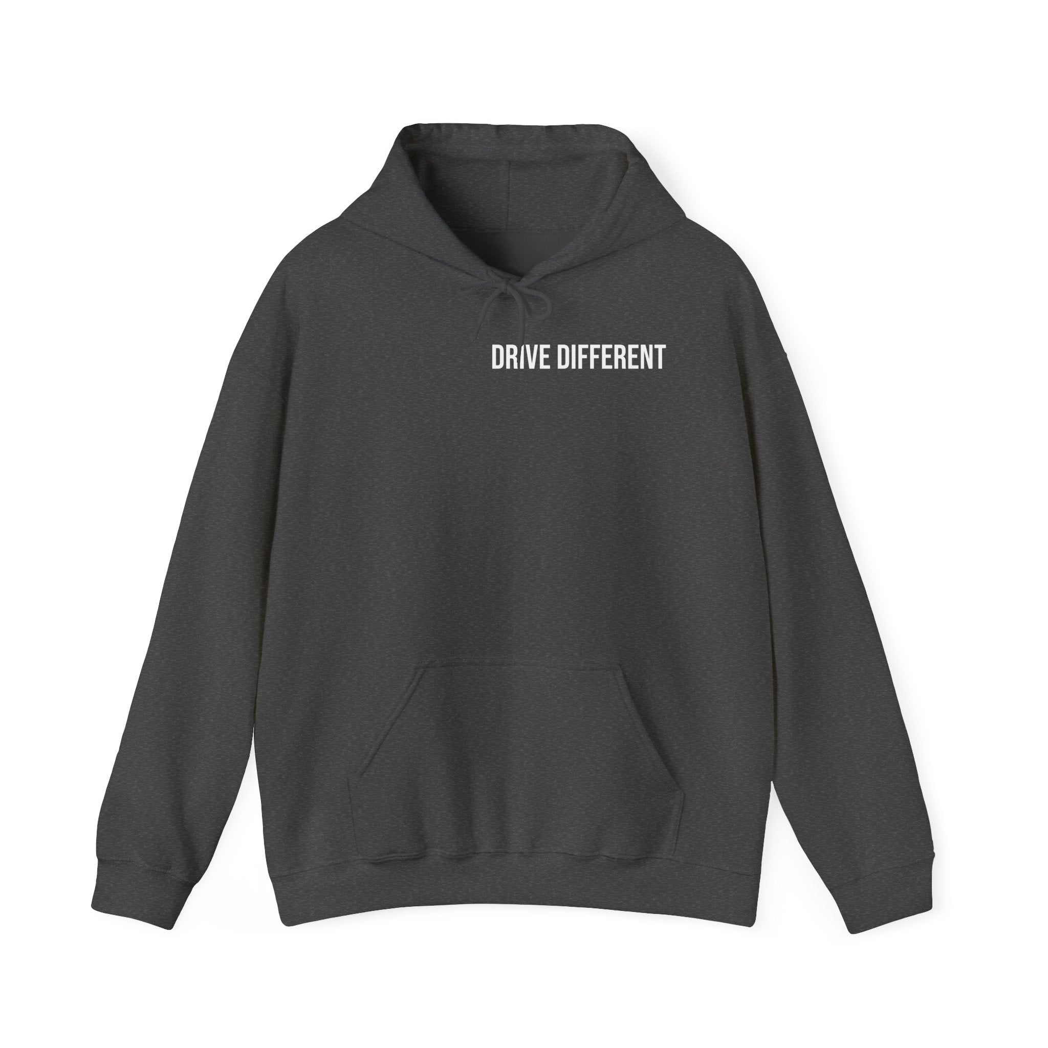 Hoodie — "Drive Different" Racing Graphic Hooded Sweatshirt