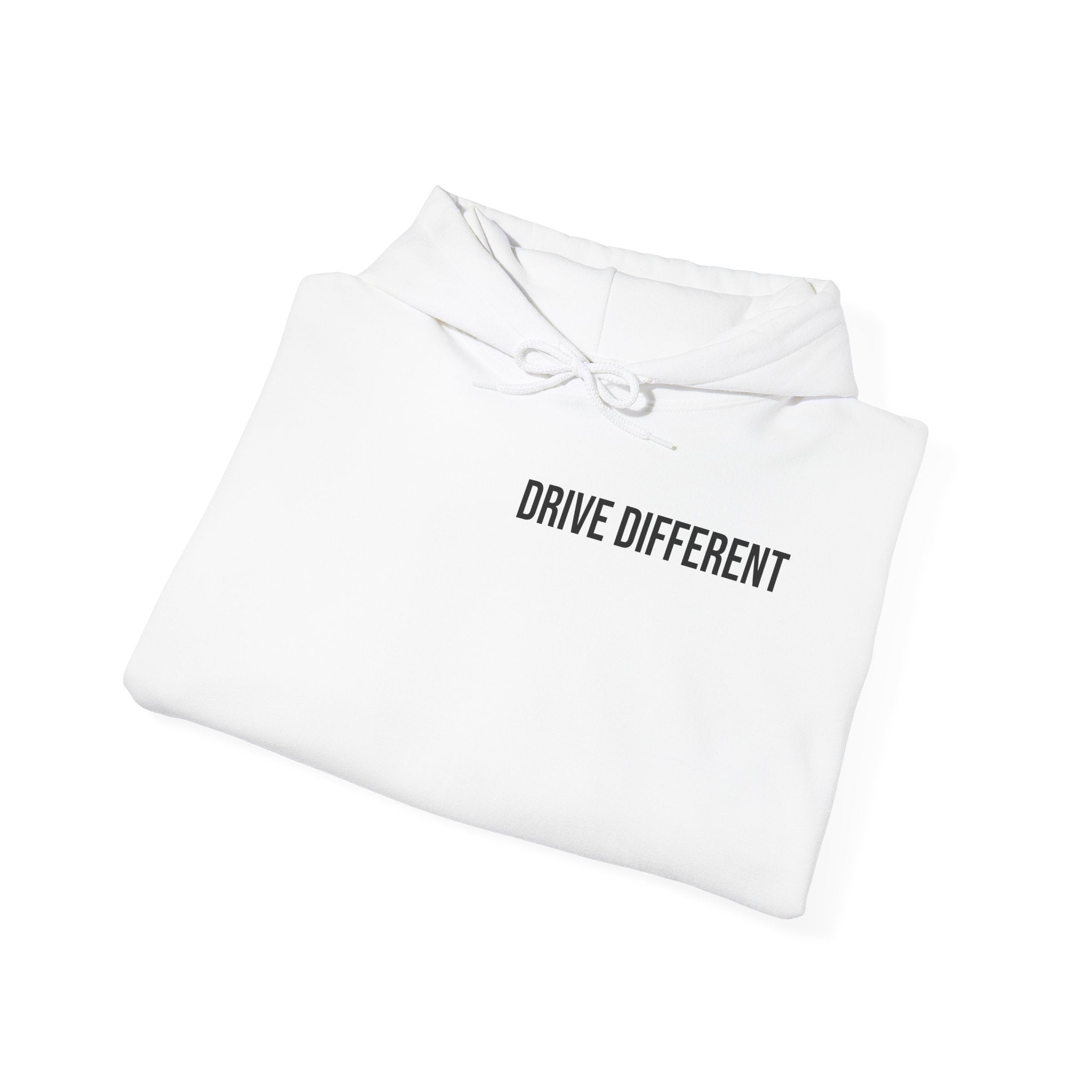 Hoodie — "Drive Different" Racing Graphic Hooded Sweatshirt