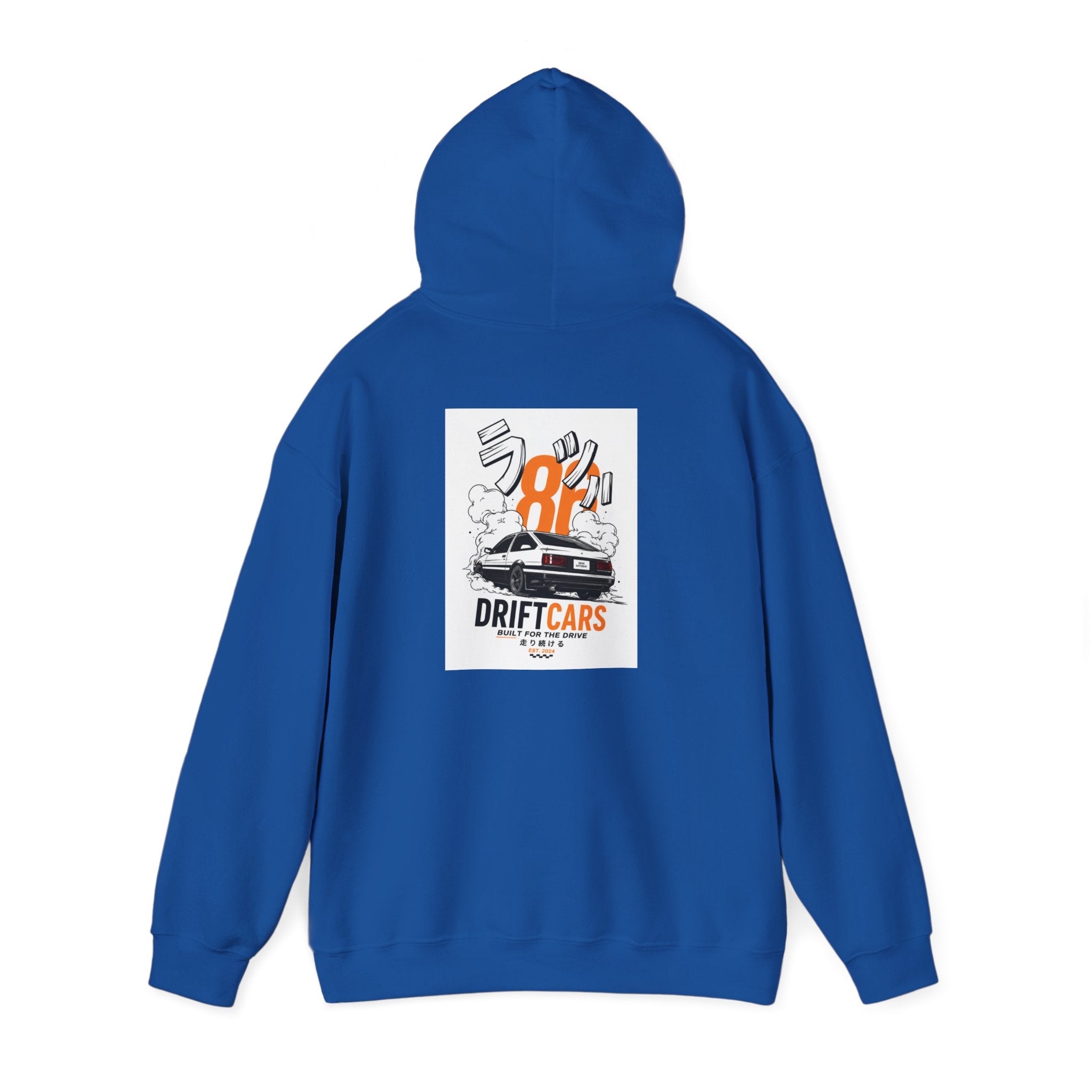 Drive Different Hoodie — 'Drift Cars' Vintage Racing Graphic Pullover