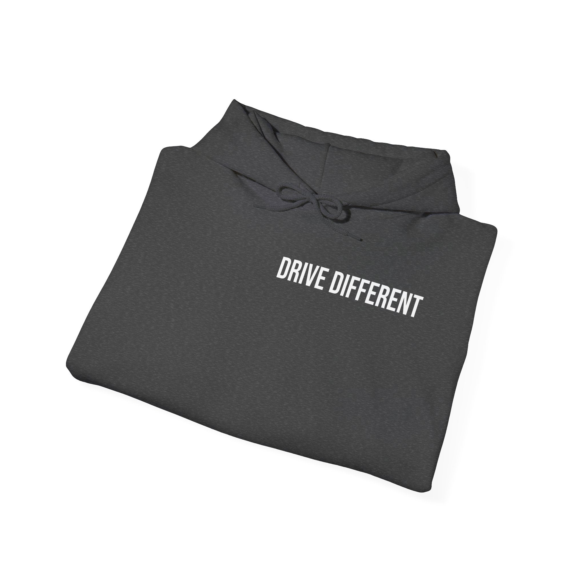 Hoodie — "Drive Different" Racing Graphic Hooded Sweatshirt
