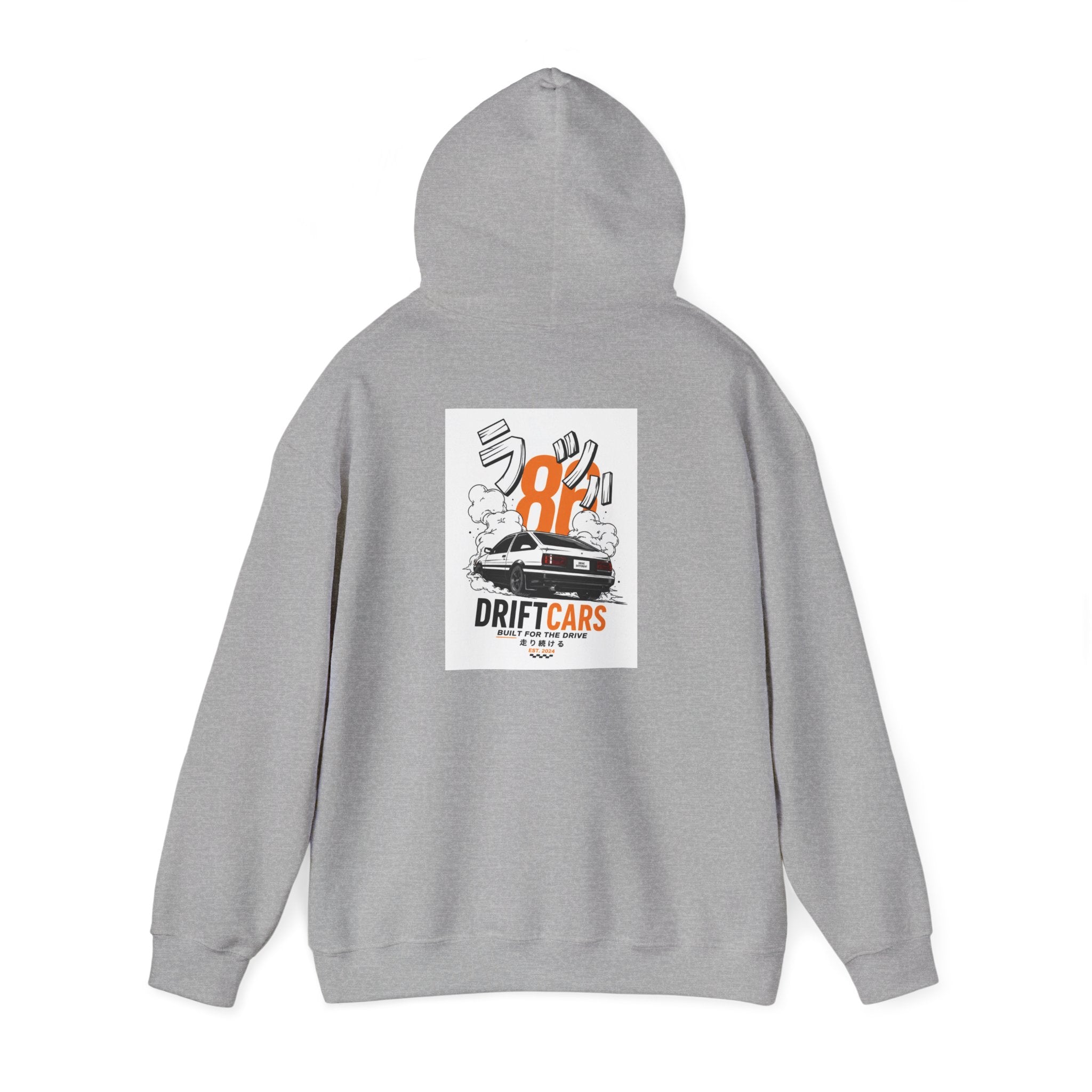 Drive Different Hoodie — 'Drift Cars' Vintage Racing Graphic Pullover