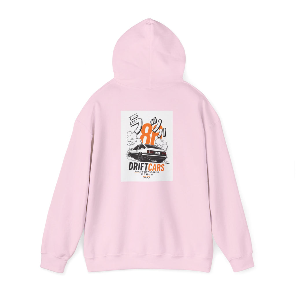 Drive Different Hoodie — 'Drift Cars' Vintage Racing Graphic Pullover
