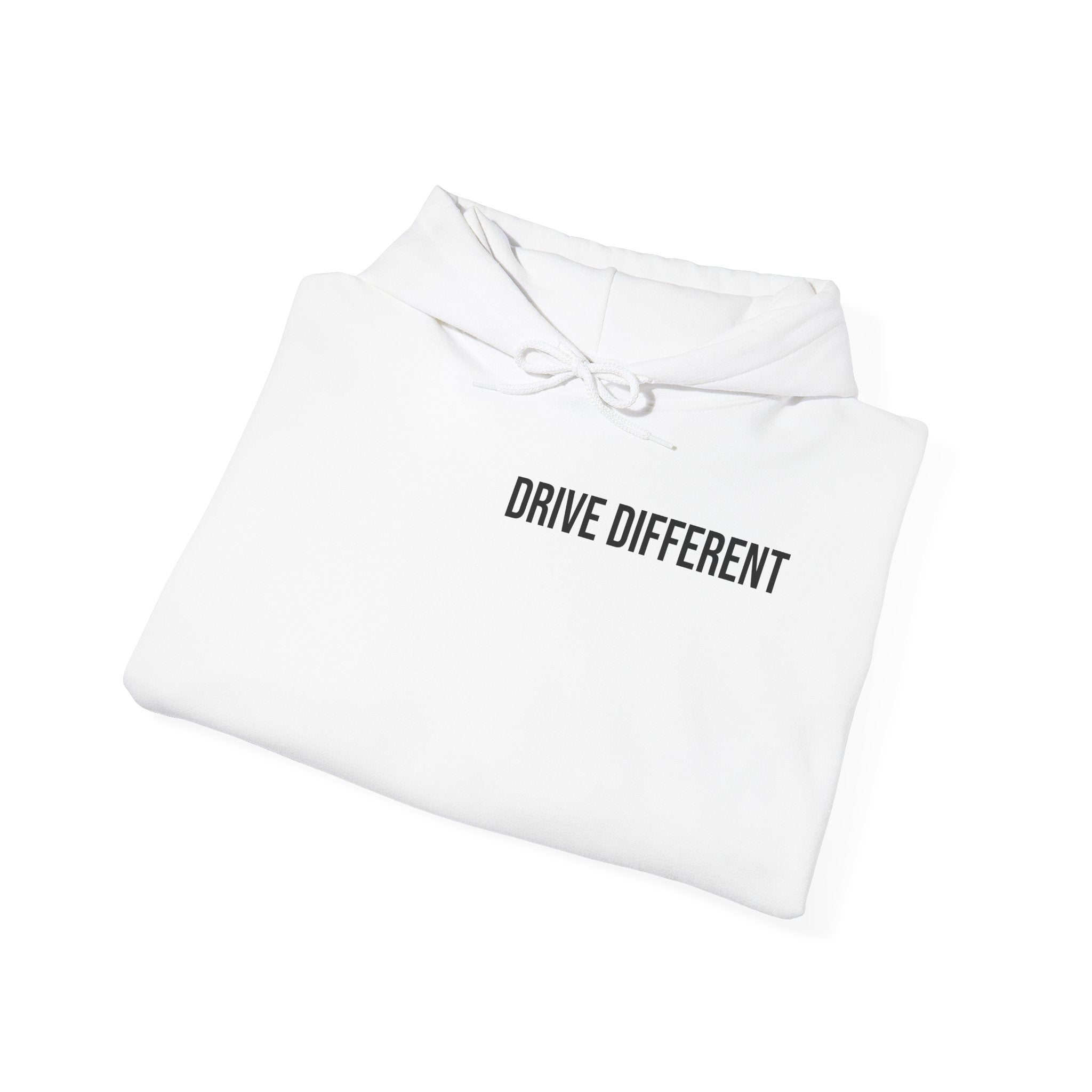 Drive Different Hoodie — 'Drift Cars' Vintage Racing Graphic Pullover