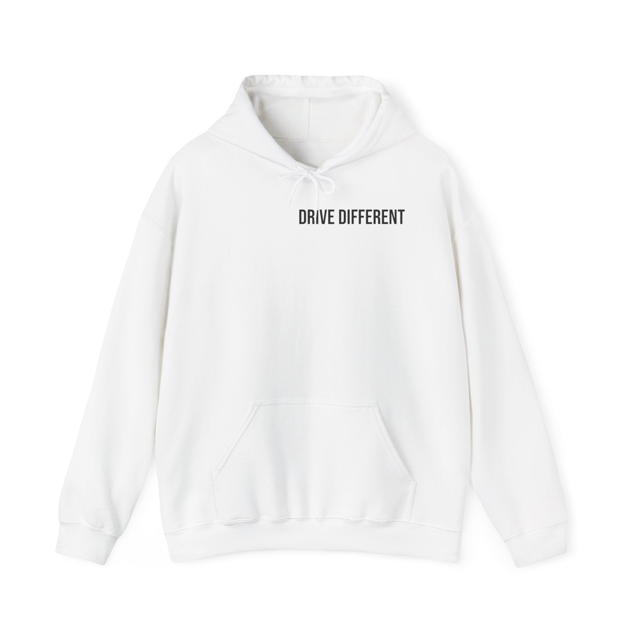 Hoodie — "Drive Different" Racing Graphic Hooded Sweatshirt
