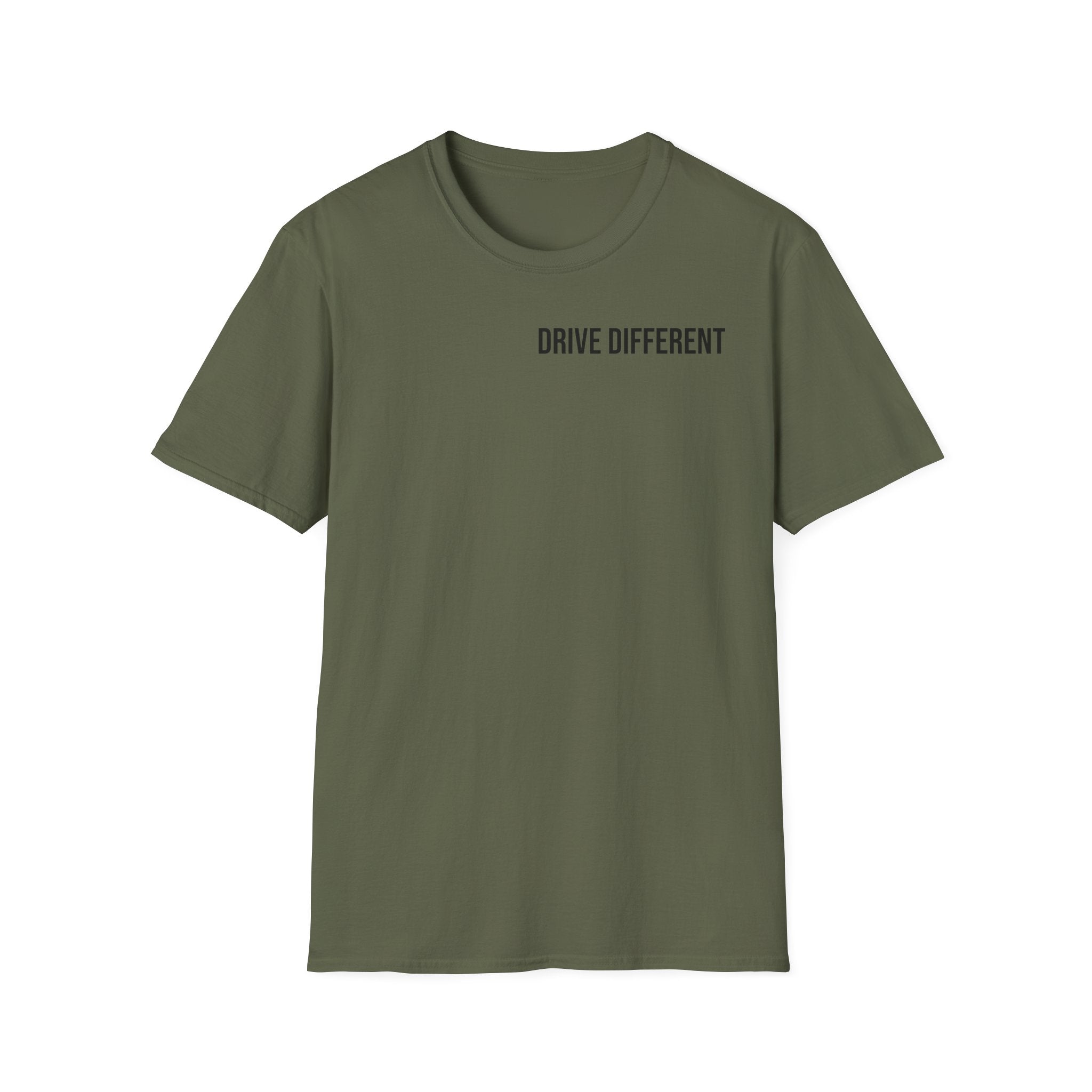Drive Different T-Shirt — Minimalist Motivational Tee