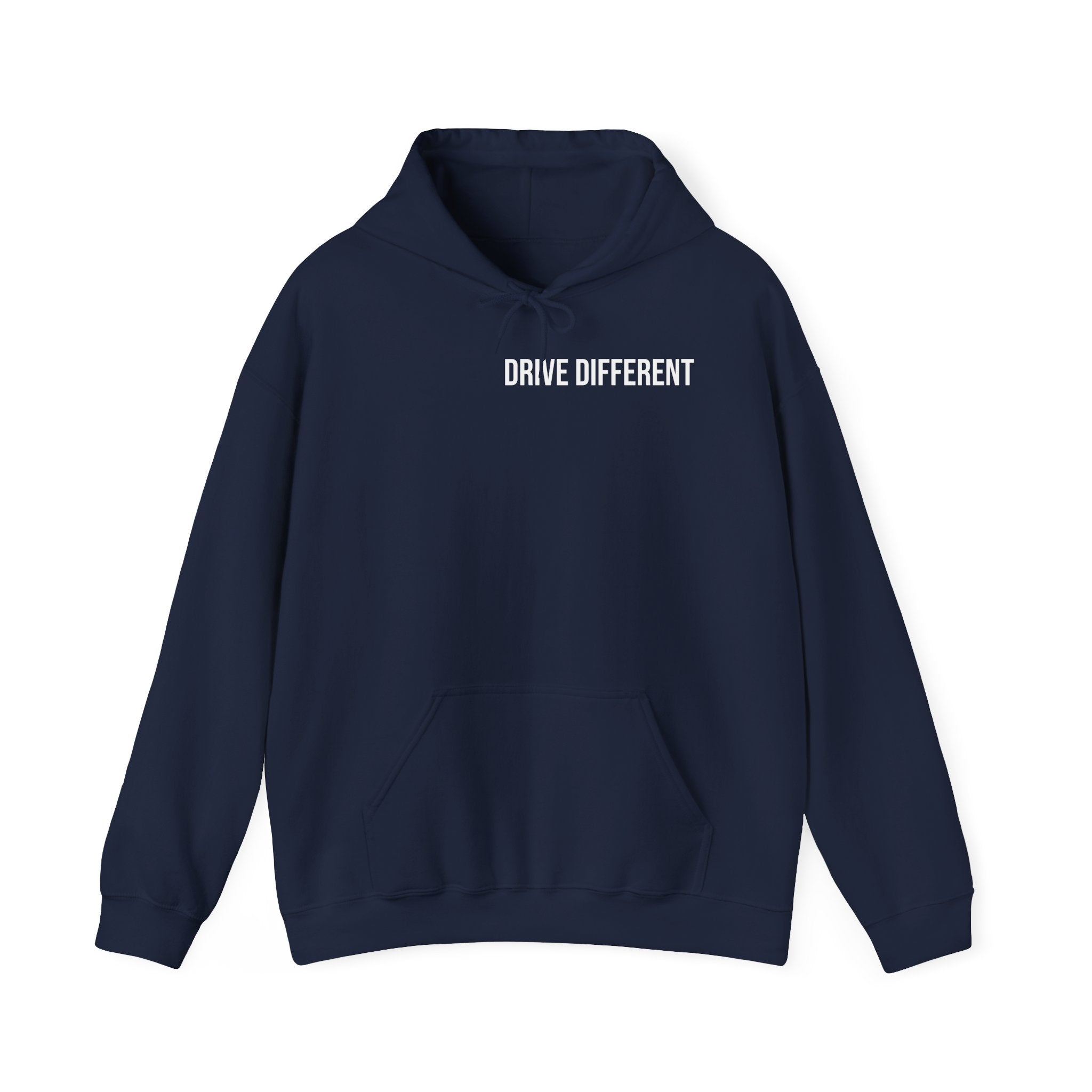 Drive Different Hoodie — 'Drift Cars' Vintage Racing Graphic Pullover