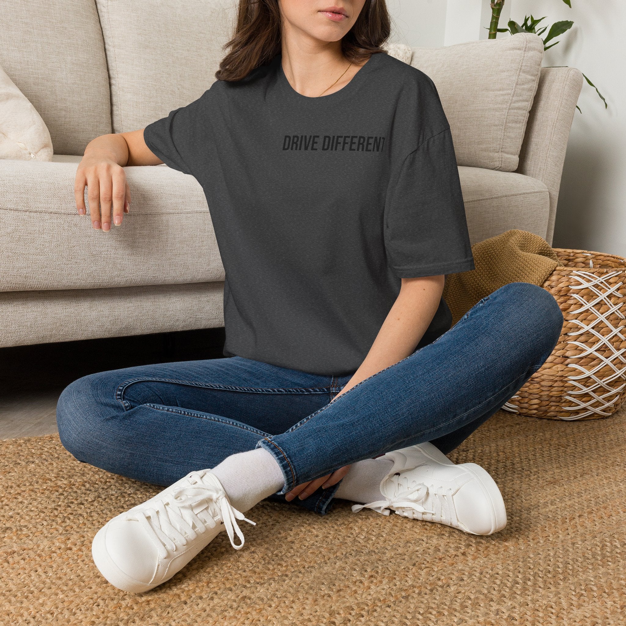 Drive Different T-Shirt — Minimalist Motivational Graphic Tee