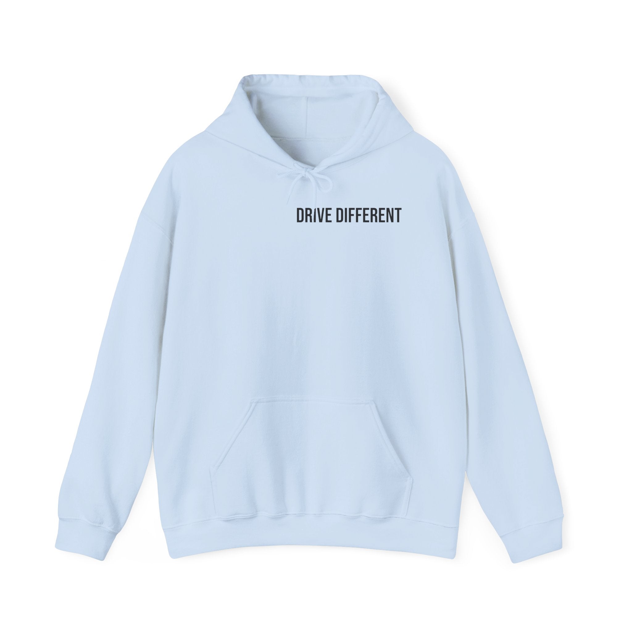 Hoodie — "Drive Different" Racing Graphic Hooded Sweatshirt