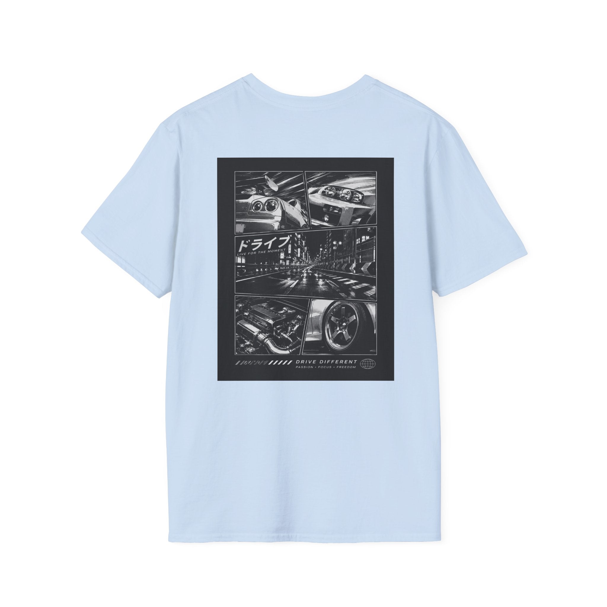 Drive Different T-Shirt — Minimalist Motivational Tee