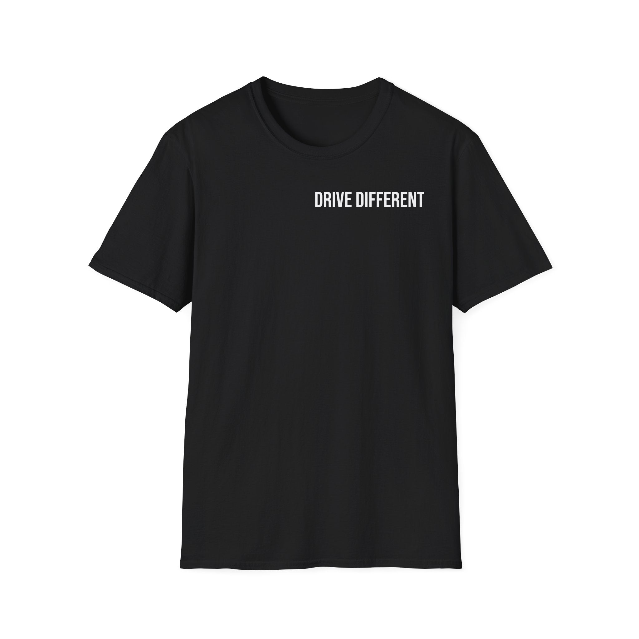 Drive Different T-Shirt — Minimalist Motivational Tee