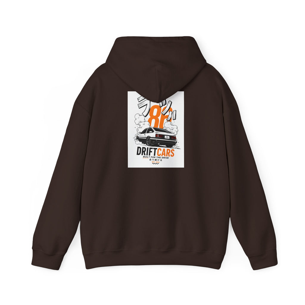 Drive Different Hoodie — 'Drift Cars' Vintage Racing Graphic Pullover