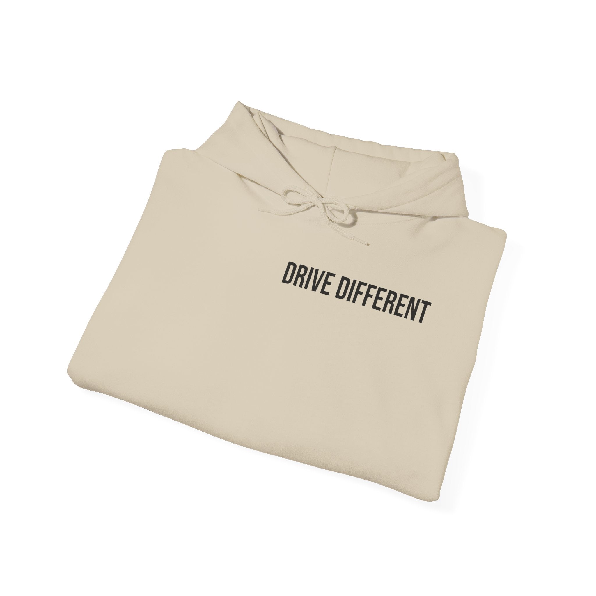 Hoodie — "Drive Different" Racing Graphic Hooded Sweatshirt