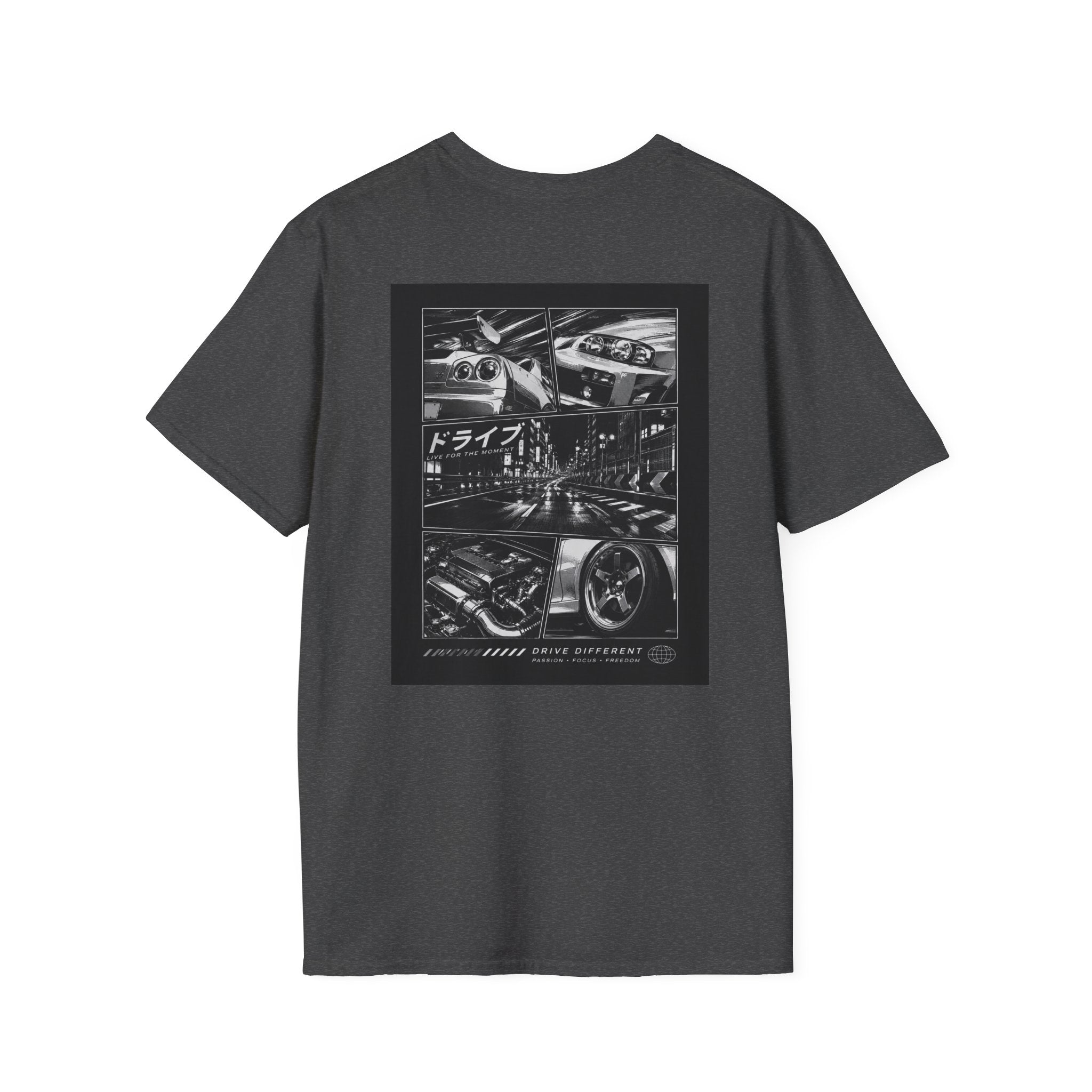 Drive Different T-Shirt — Minimalist Motivational Tee