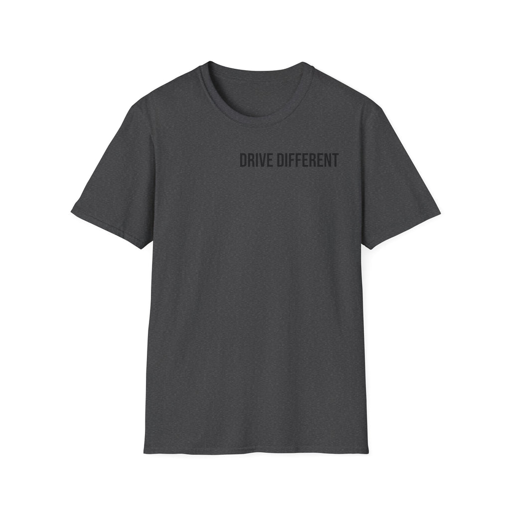 Drive Different T-Shirt — Minimalist Motivational Graphic Tee