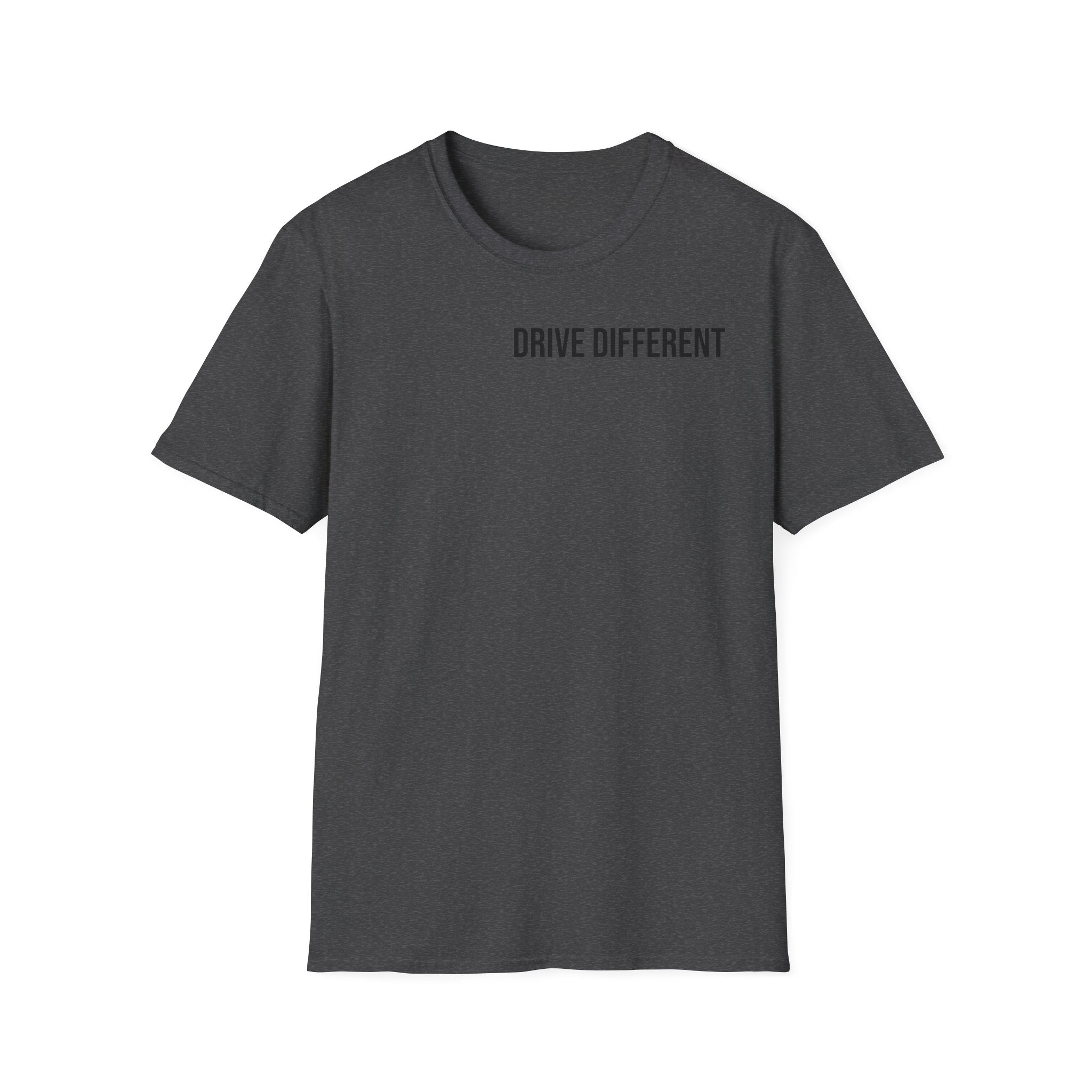 Drive Different T-Shirt — Minimalist Motivational Graphic Tee