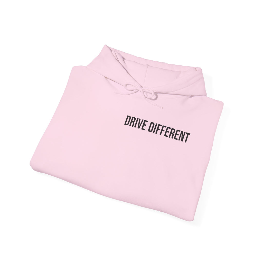 Hoodie — "Drive Different" Racing Graphic Hooded Sweatshirt