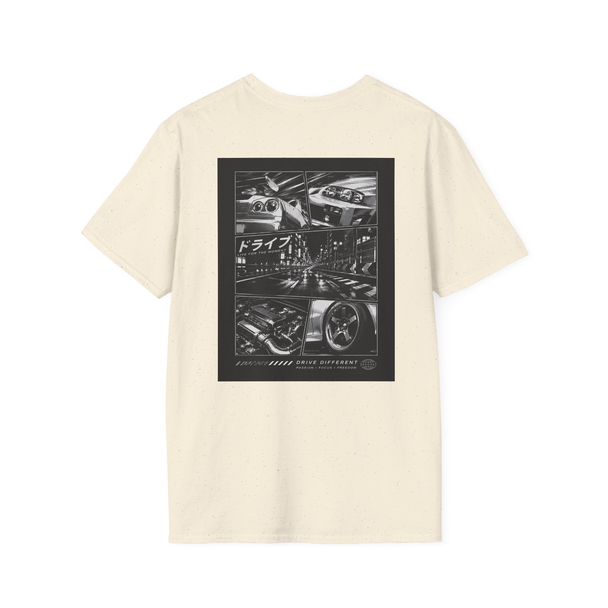 Drive Different T-Shirt — Minimalist Motivational Tee