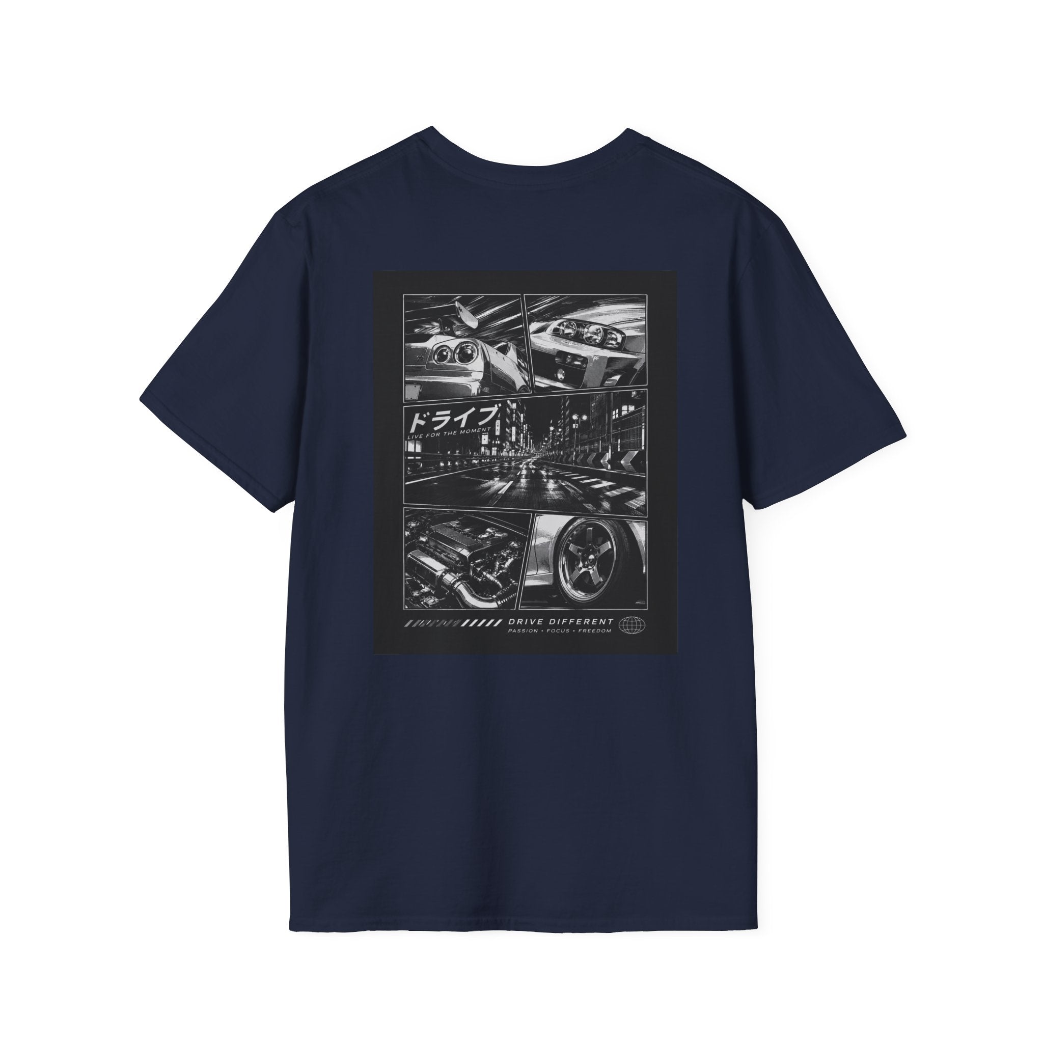 Drive Different T-Shirt — Minimalist Motivational Tee