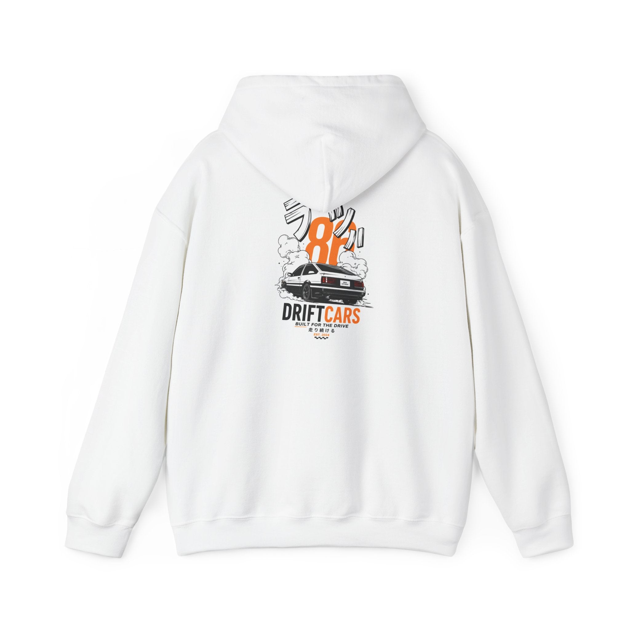 Drive Different Hoodie — 'Drift Cars' Vintage Racing Graphic Pullover