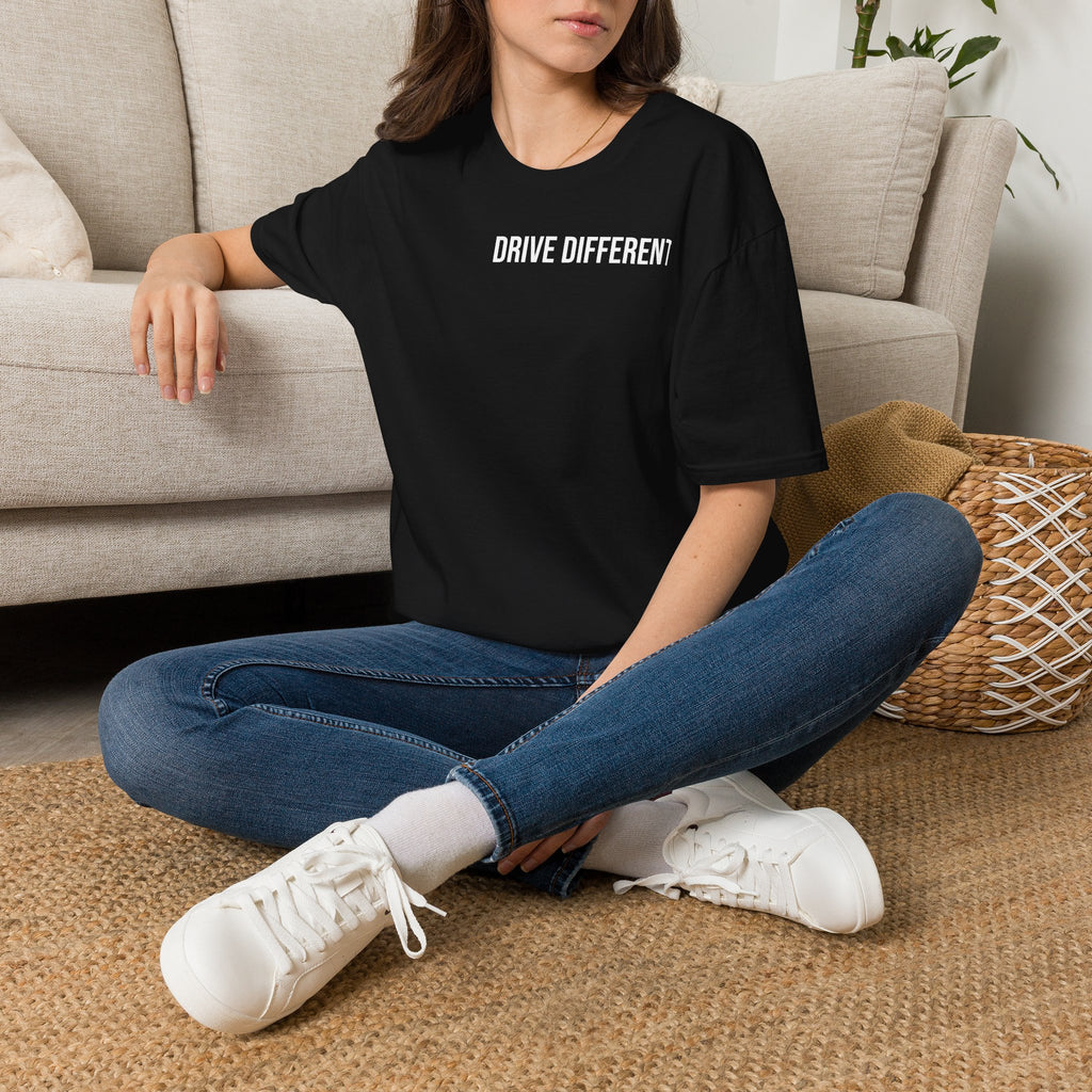 Drive Different T-Shirt — Minimalist Motivational Graphic Tee