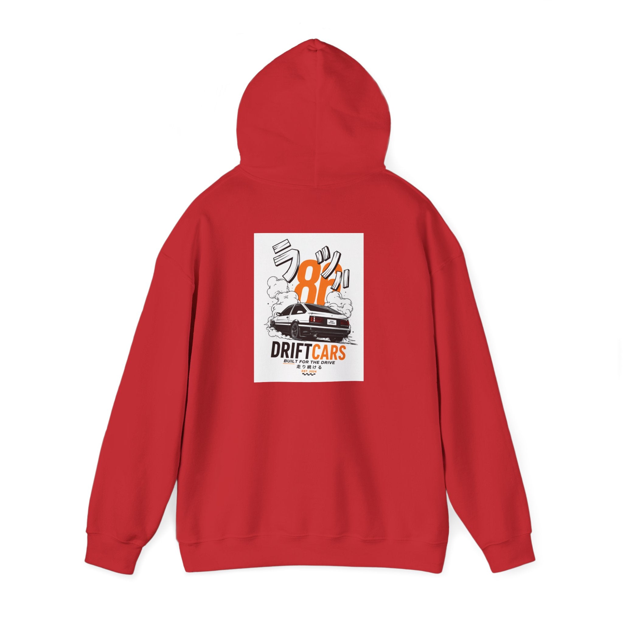 Drive Different Hoodie — 'Drift Cars' Vintage Racing Graphic Pullover
