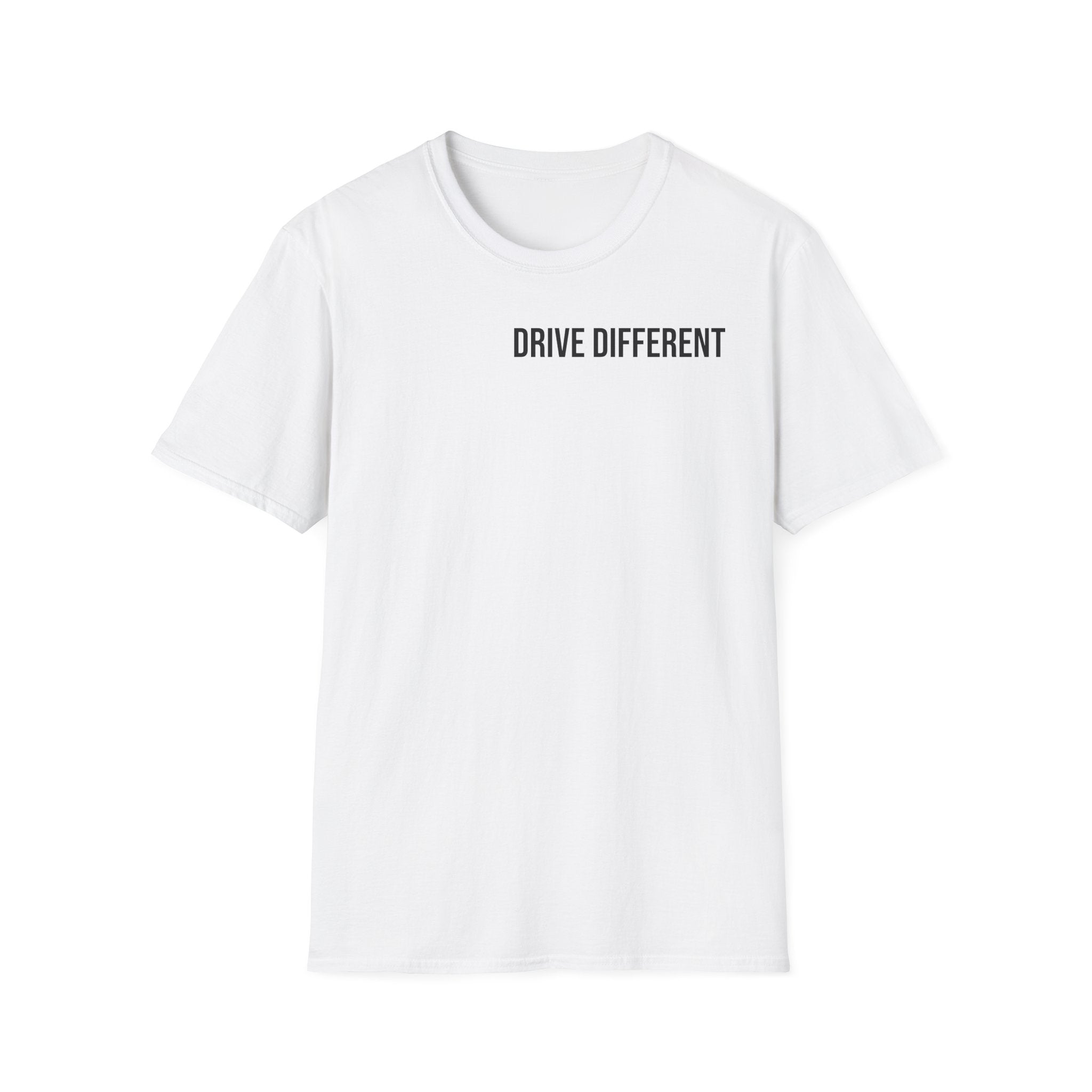 Drive Different T-Shirt — Minimalist Motivational Graphic Tee