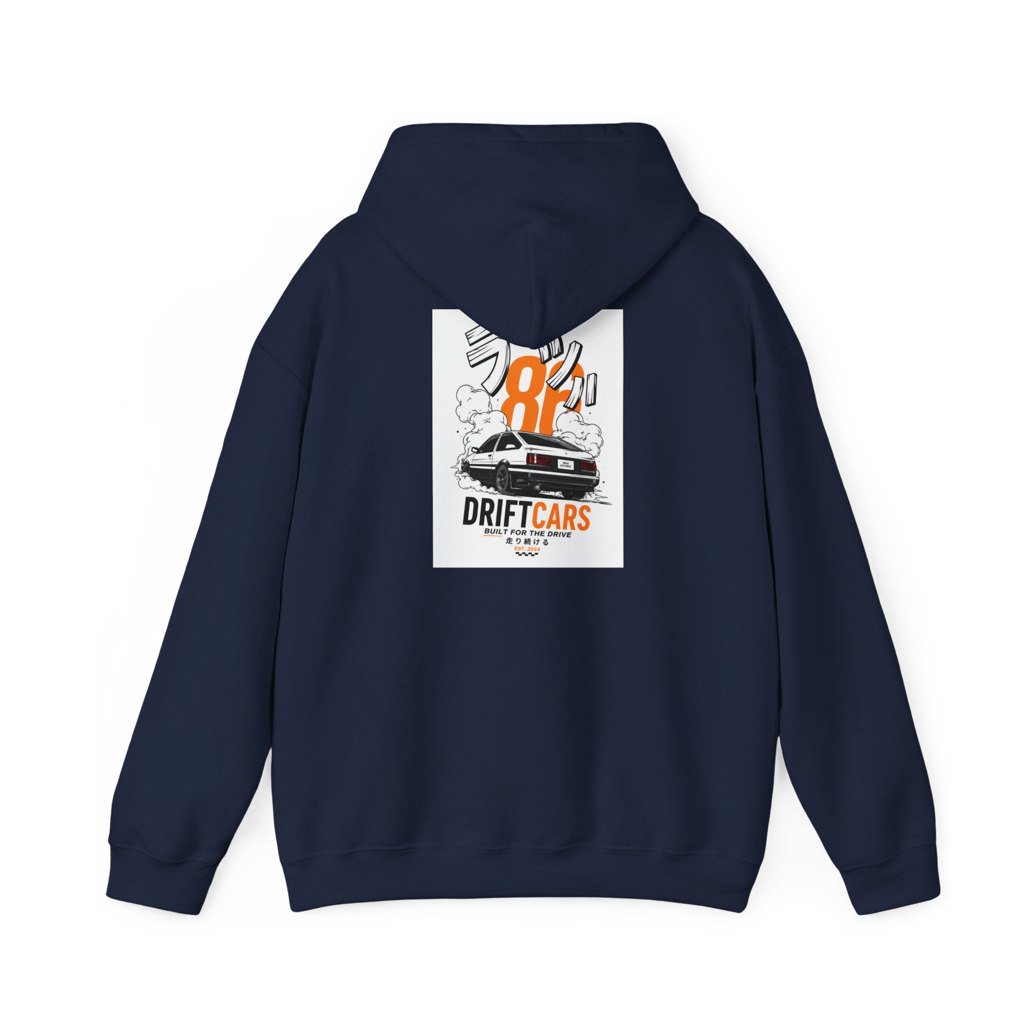 Drive Different Hoodie — 'Drift Cars' Vintage Racing Graphic Pullover
