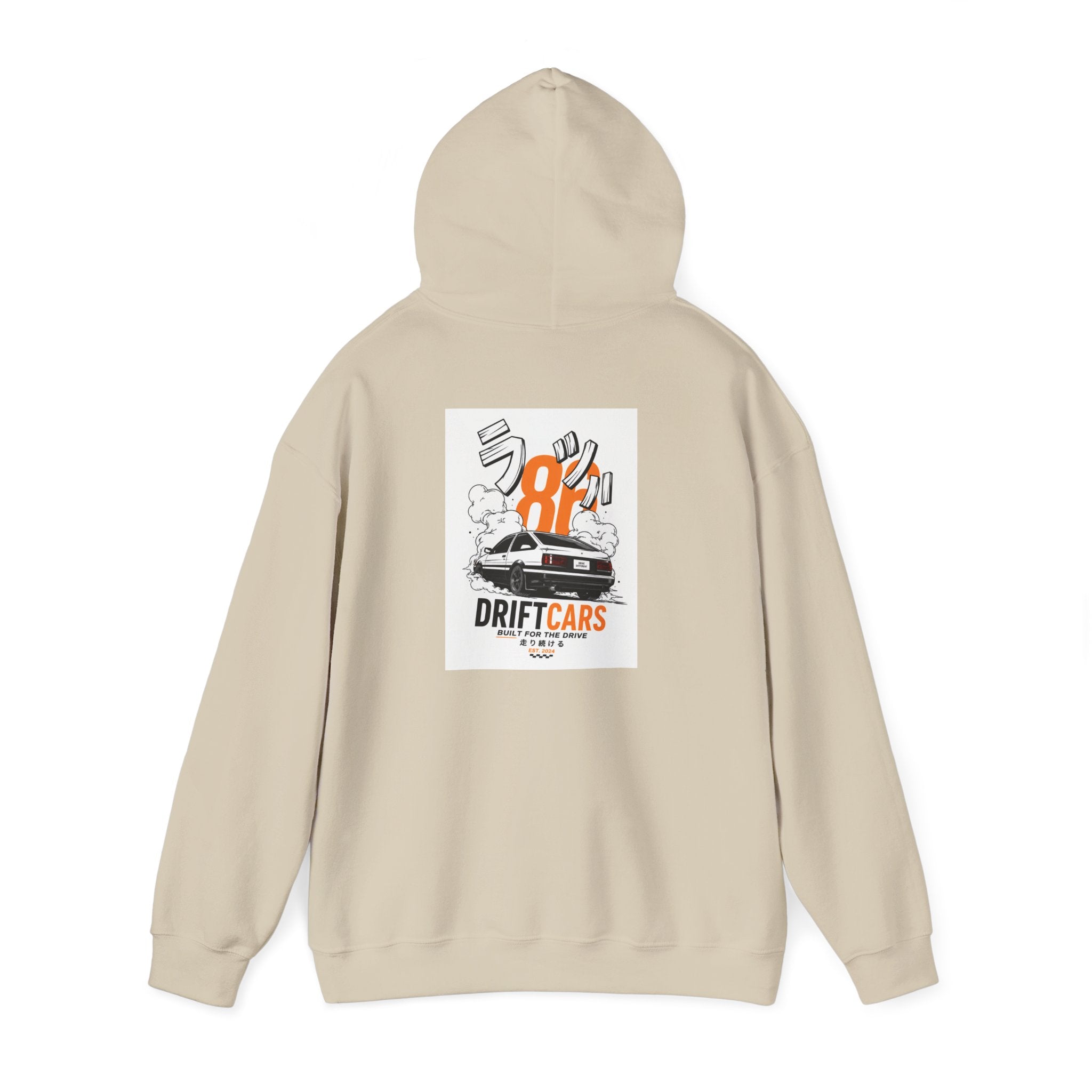 Drive Different Hoodie — 'Drift Cars' Vintage Racing Graphic Pullover