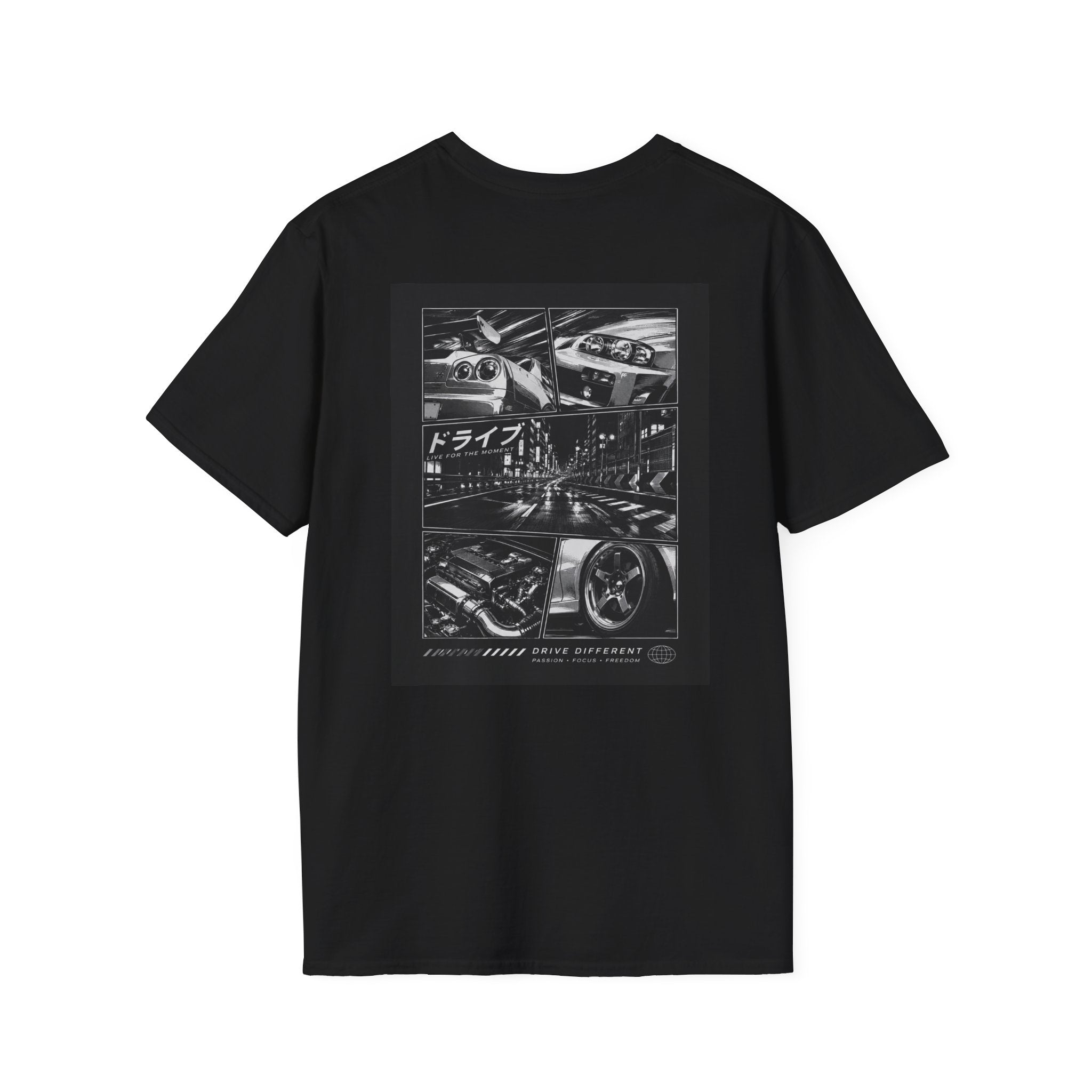 Drive Different T-Shirt — Minimalist Motivational Tee