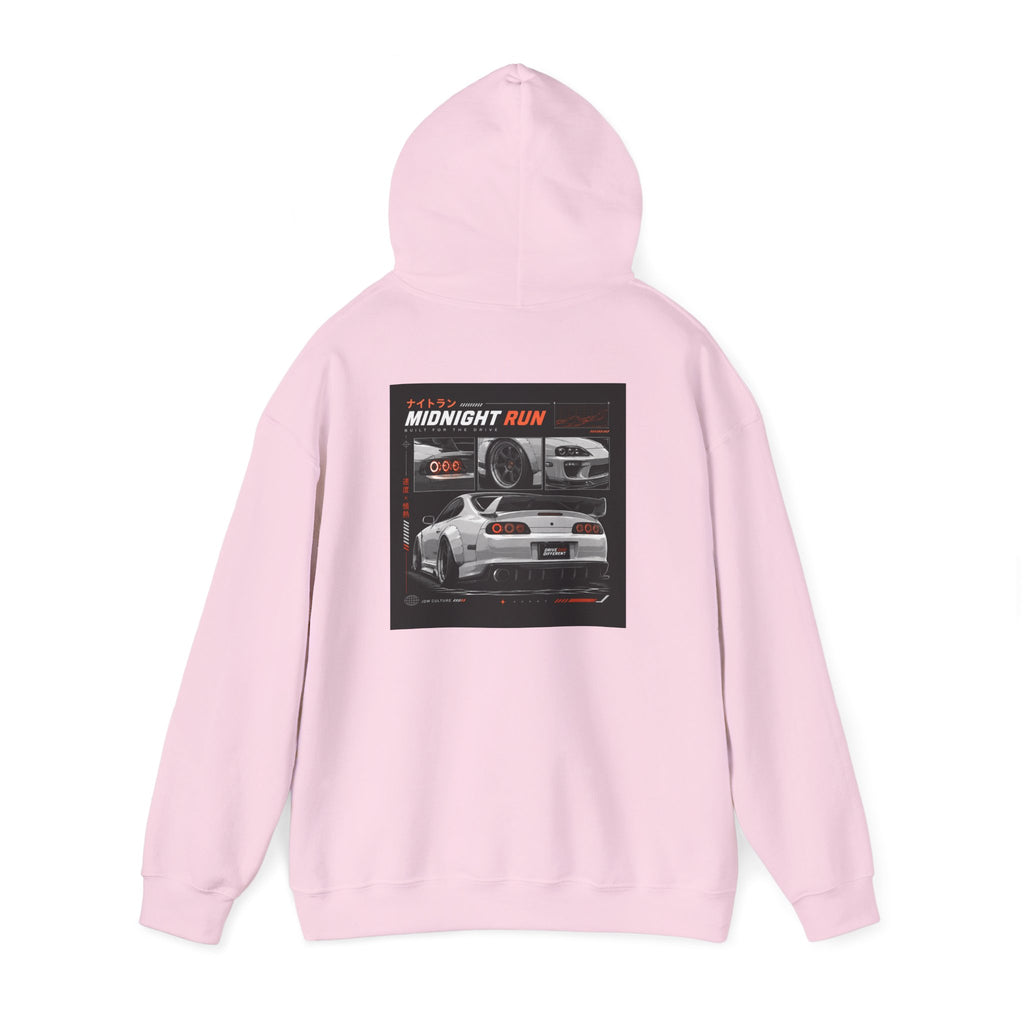 Hoodie — "Drive Different" Racing Graphic Hooded Sweatshirt