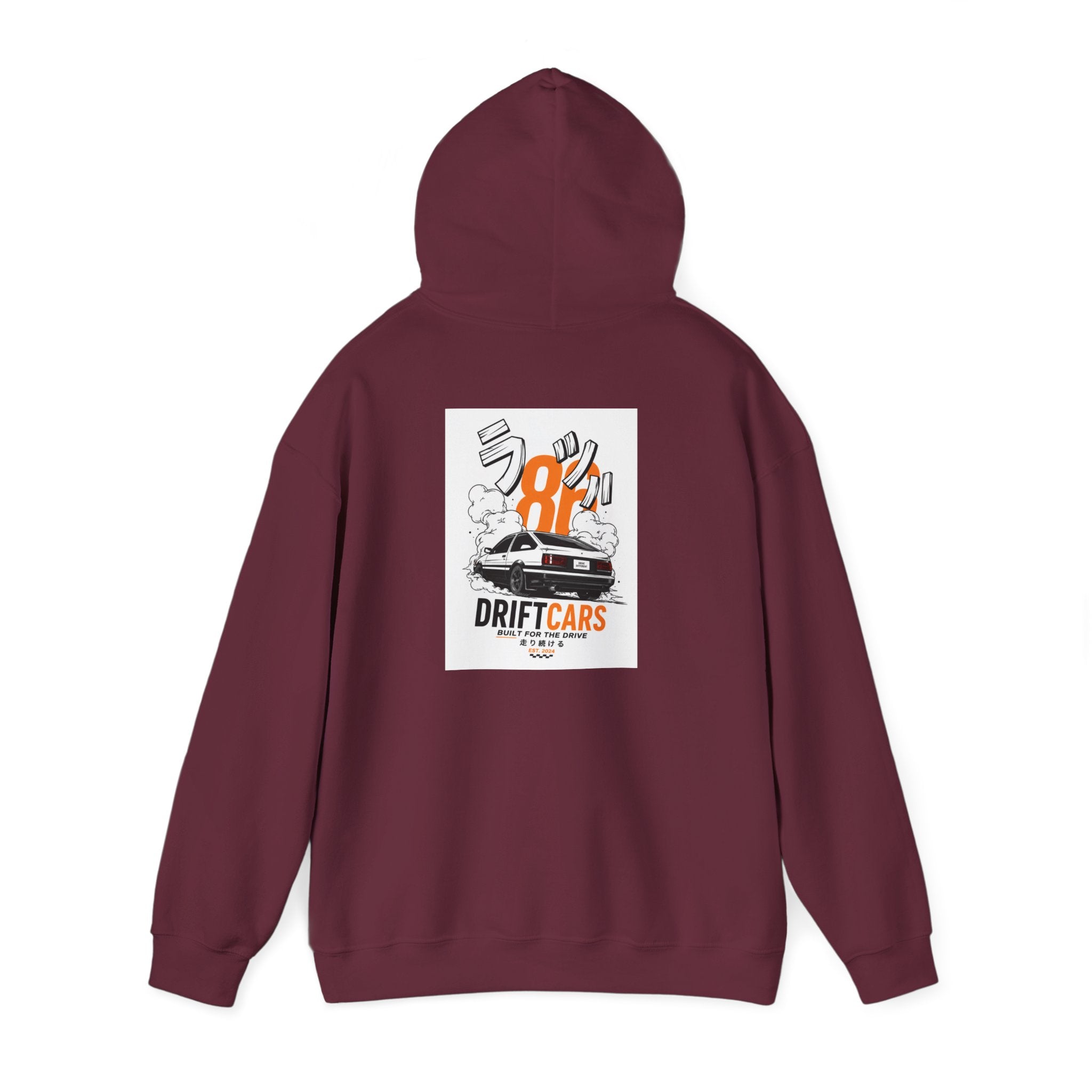 Drive Different Hoodie — 'Drift Cars' Vintage Racing Graphic Pullover