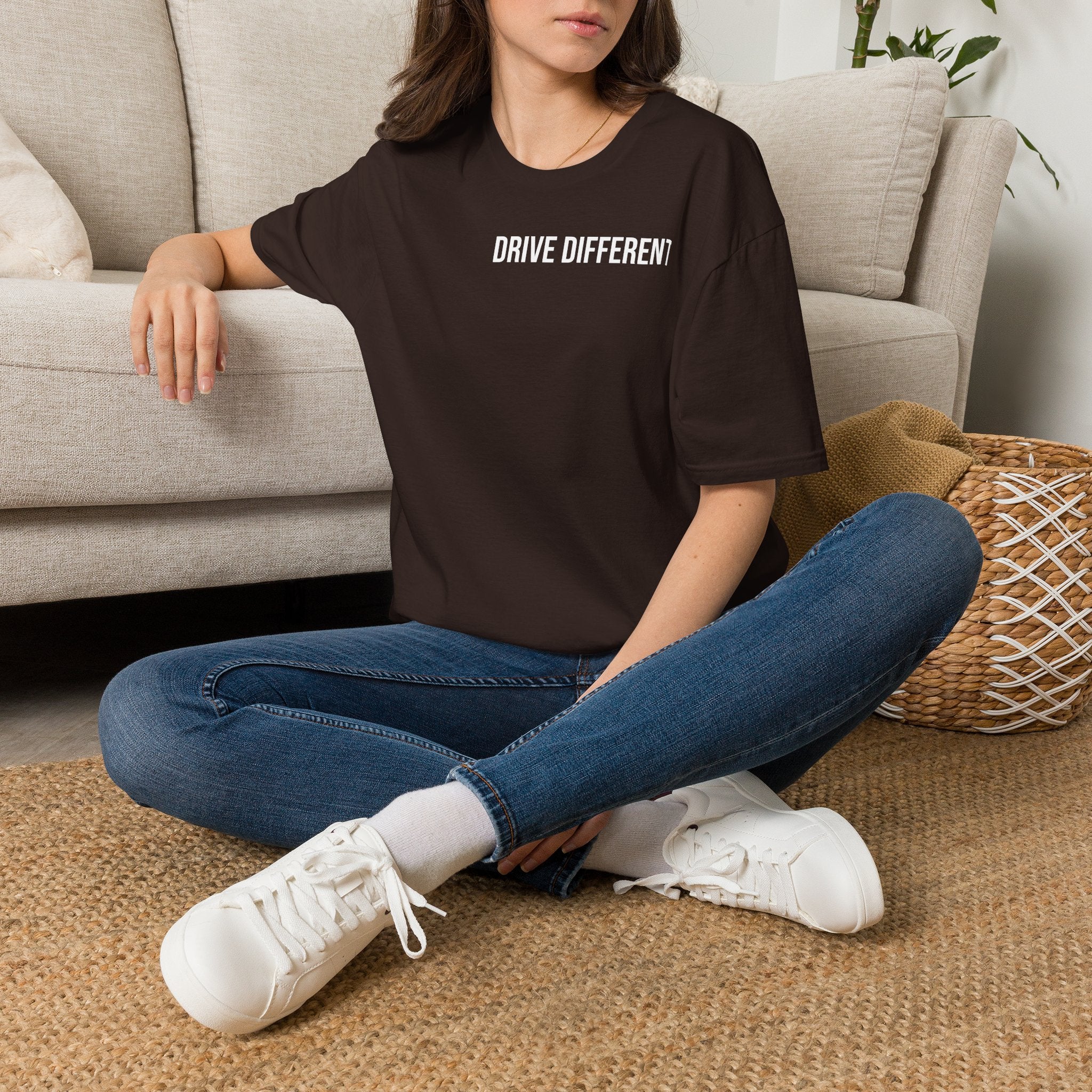 Drive Different T-Shirt — Minimalist Motivational Graphic Tee