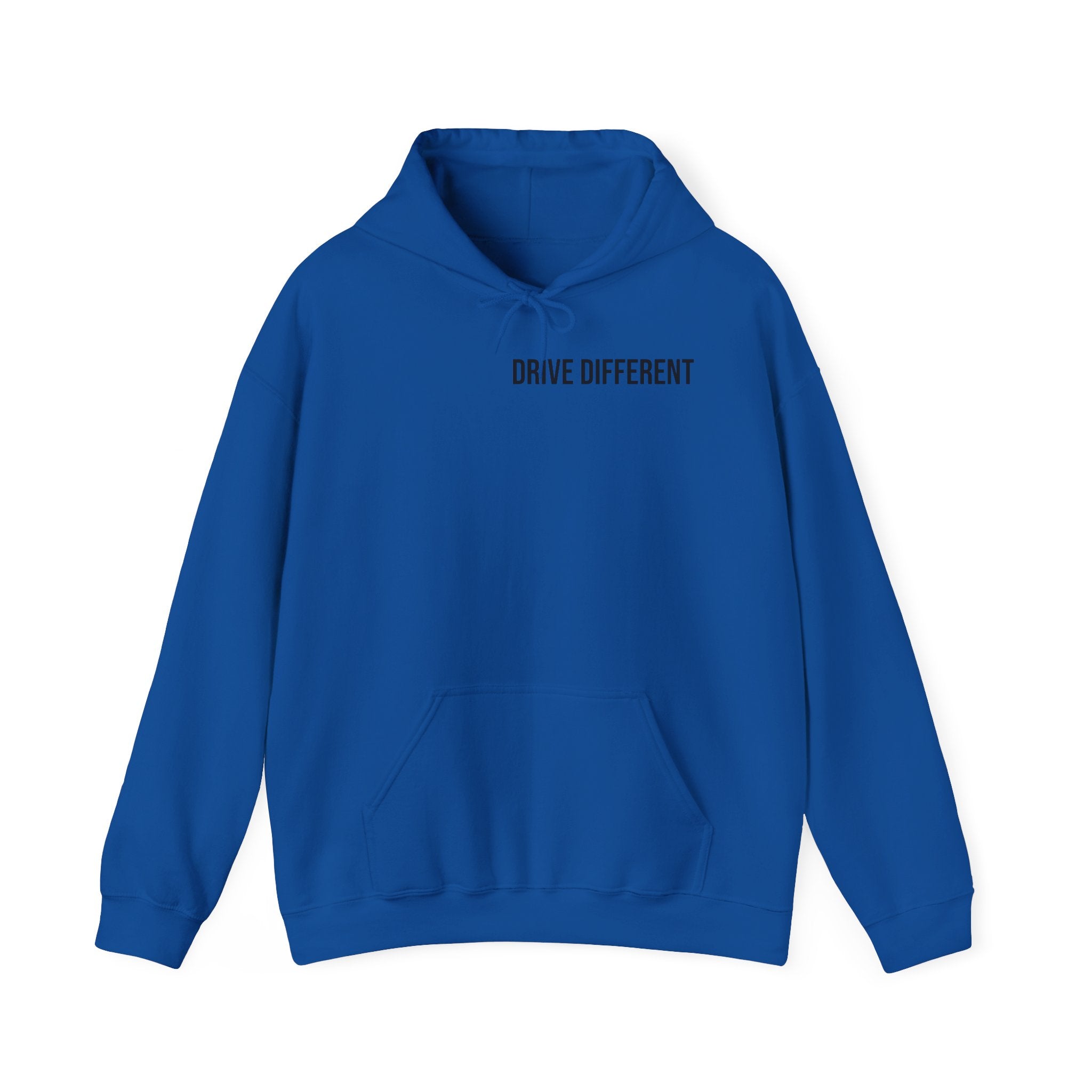 Hoodie — "Drive Different" Racing Graphic Hooded Sweatshirt